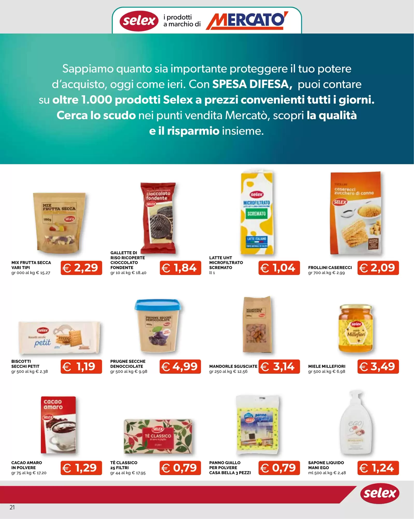 Volantino promozionale Mercatò Extra  valide dal 12/10/2026 - Pagina 21.
