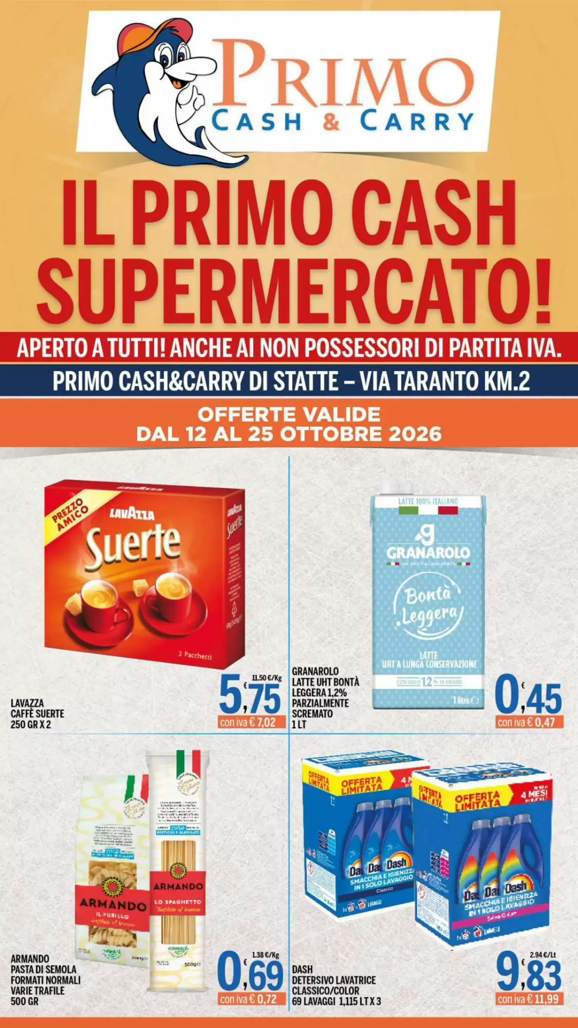 Volantino promozionale Gruppo Pascar  valide dal 12/10/2026 - Pagina 1.