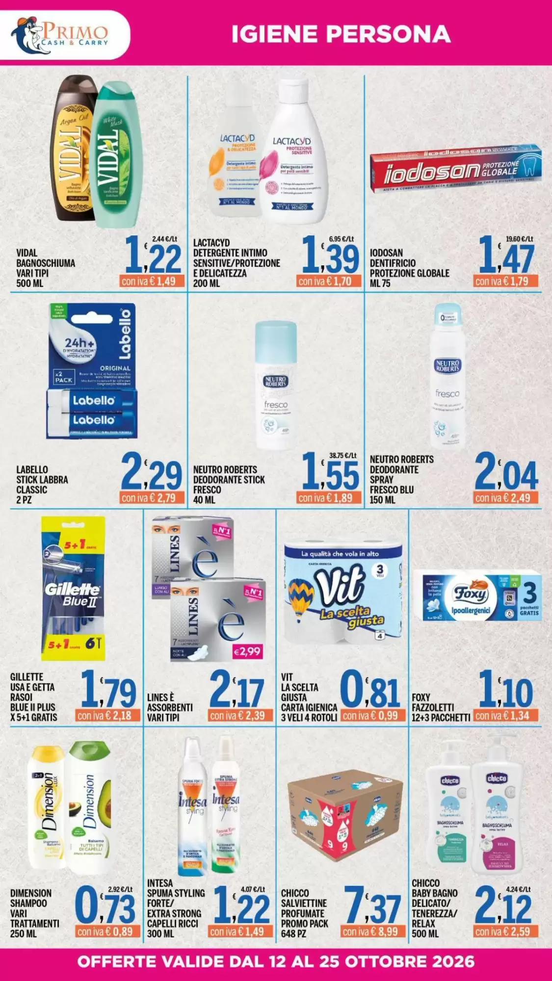 Volantino promozionale Gruppo Pascar  valide dal 12/10/2026 - Pagina 12.
