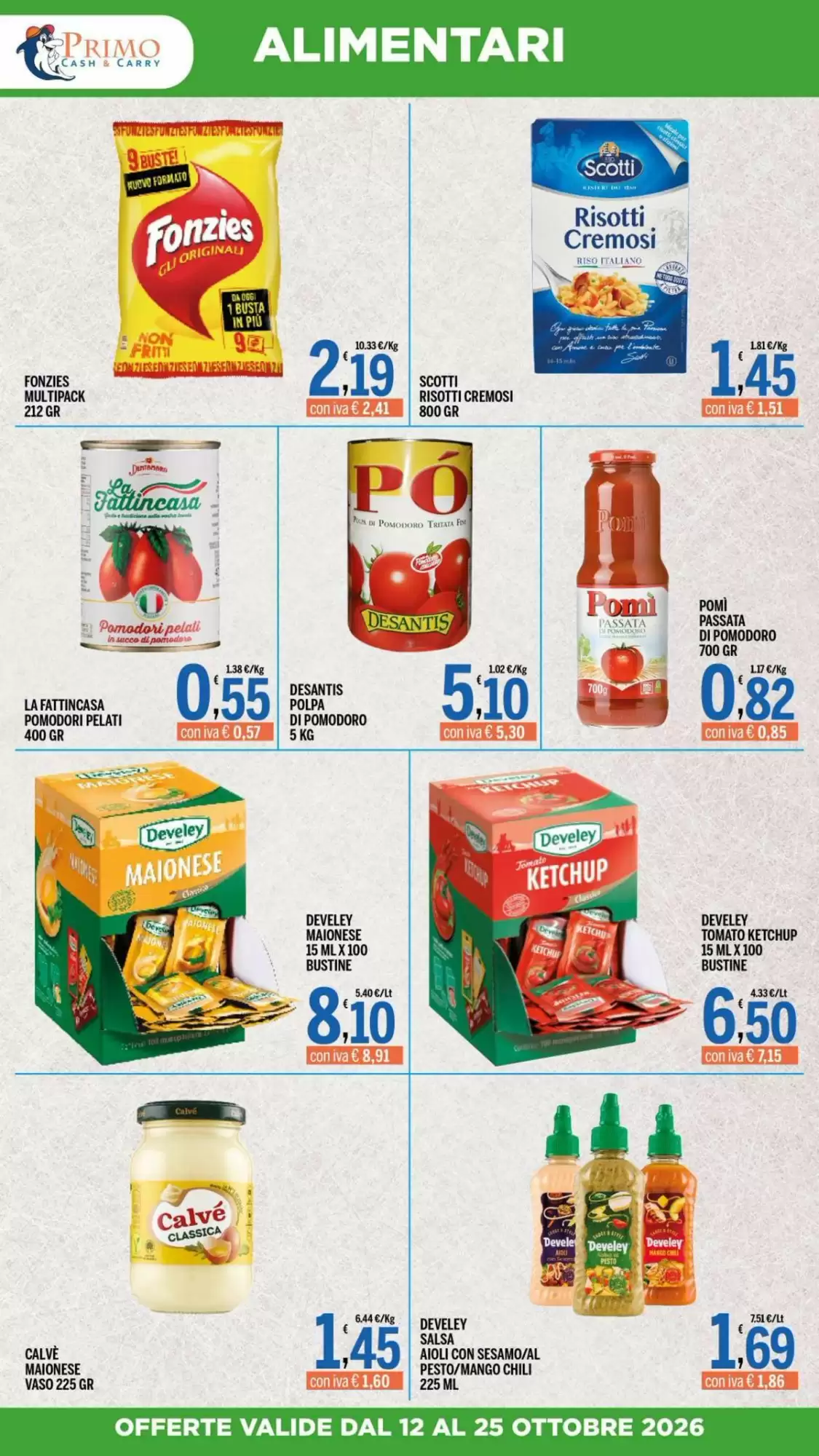 Volantino promozionale Gruppo Pascar  valide dal 12/10/2026 - Pagina 8.