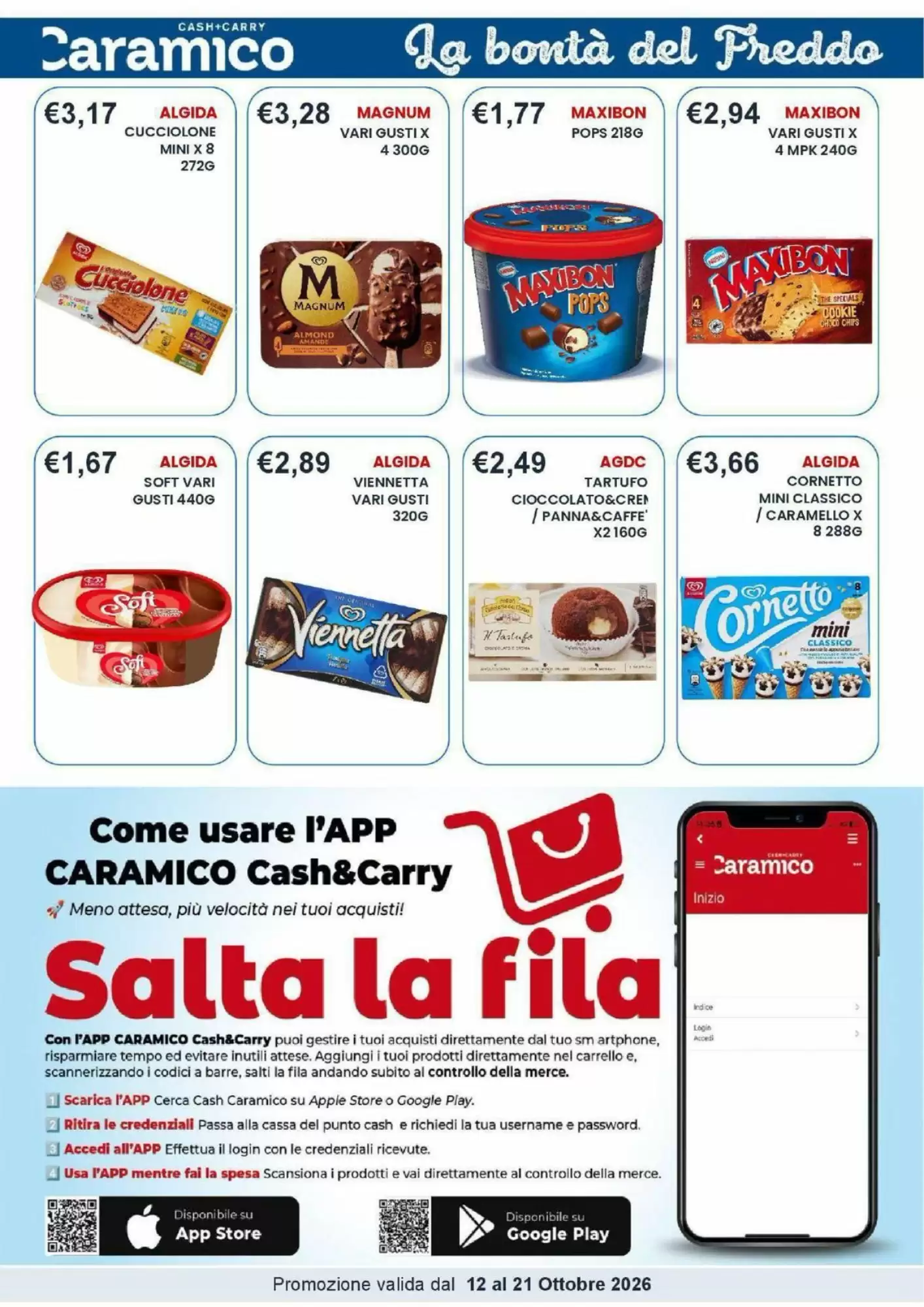 Volantino promozionale Caramico  valide dal 12/10/2026 - Pagina 17.