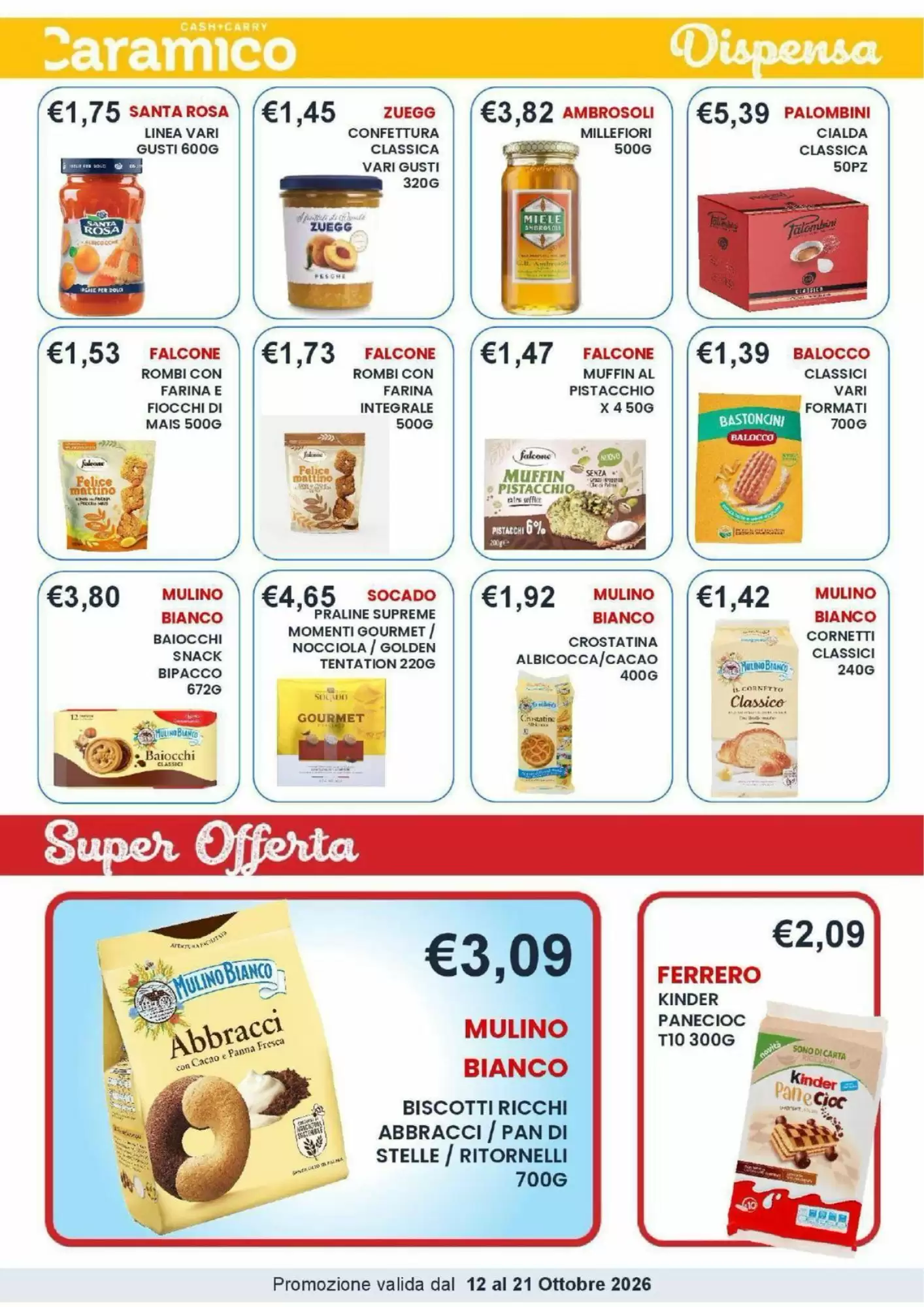 Volantino promozionale Caramico  valide dal 12/10/2026 - Pagina 21.
