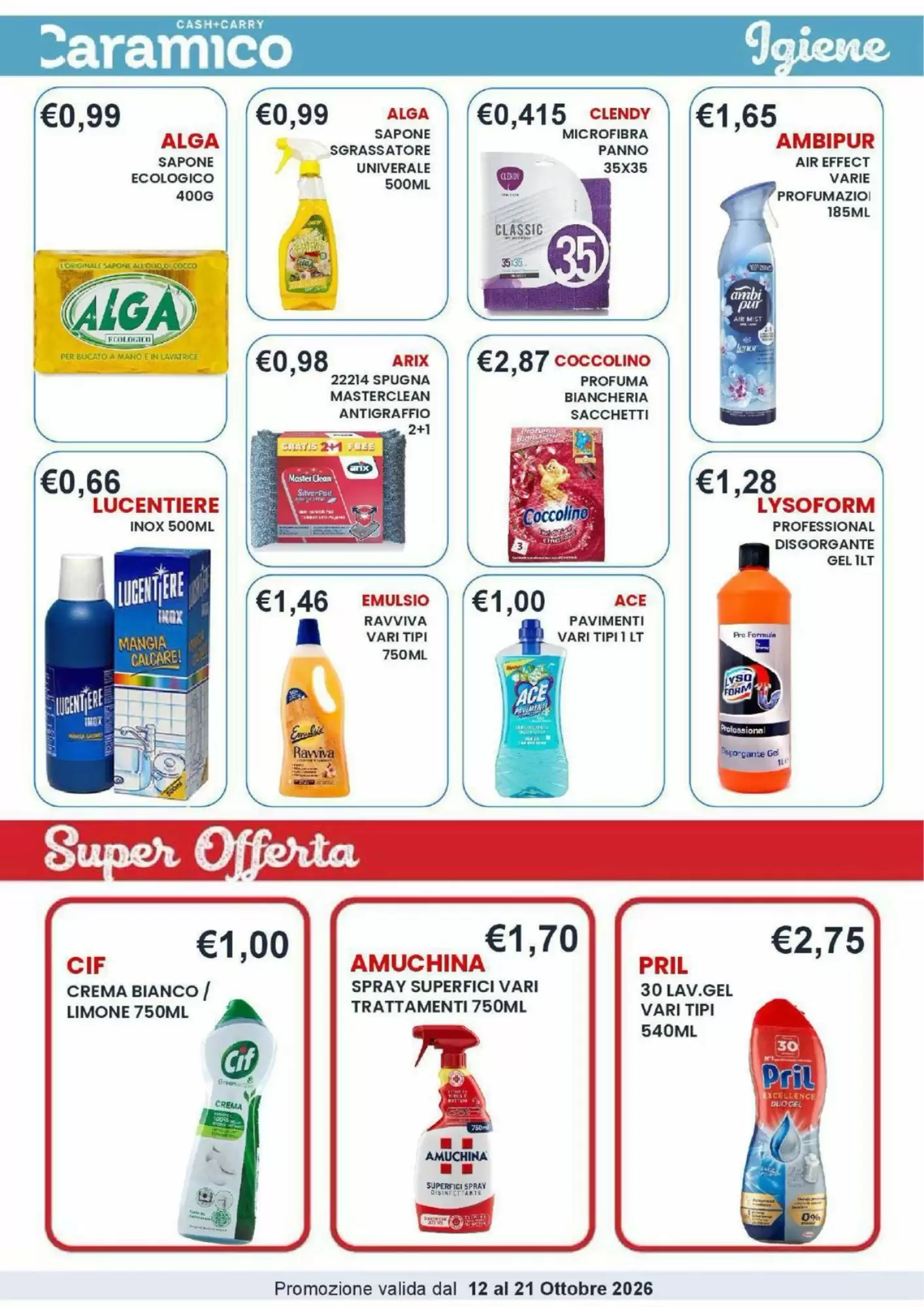 Volantino promozionale Caramico  valide dal 12/10/2026 - Pagina 31.