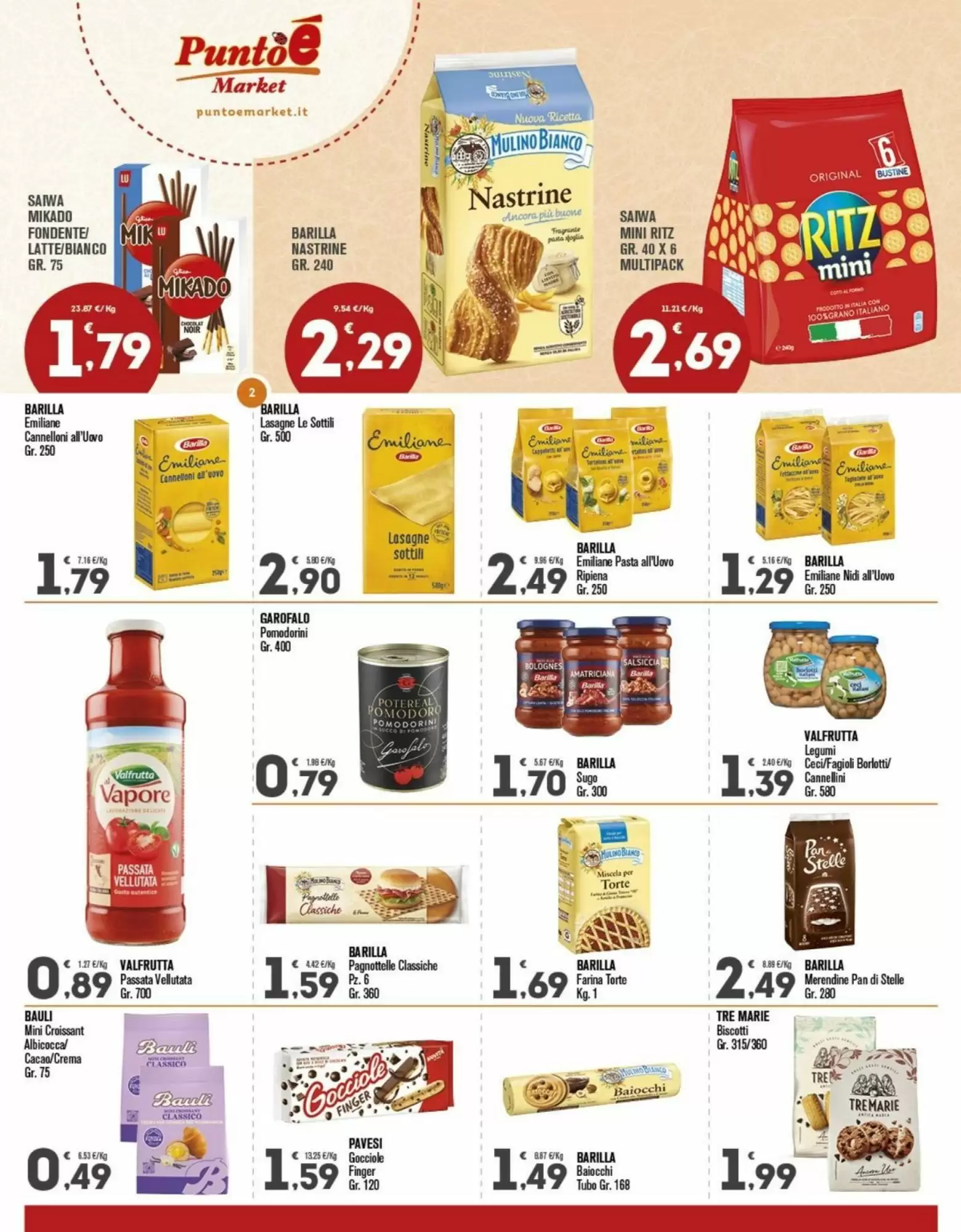 Volantino promozionale Punto é market  valide dal 12/10/2026 - Pagina 2.