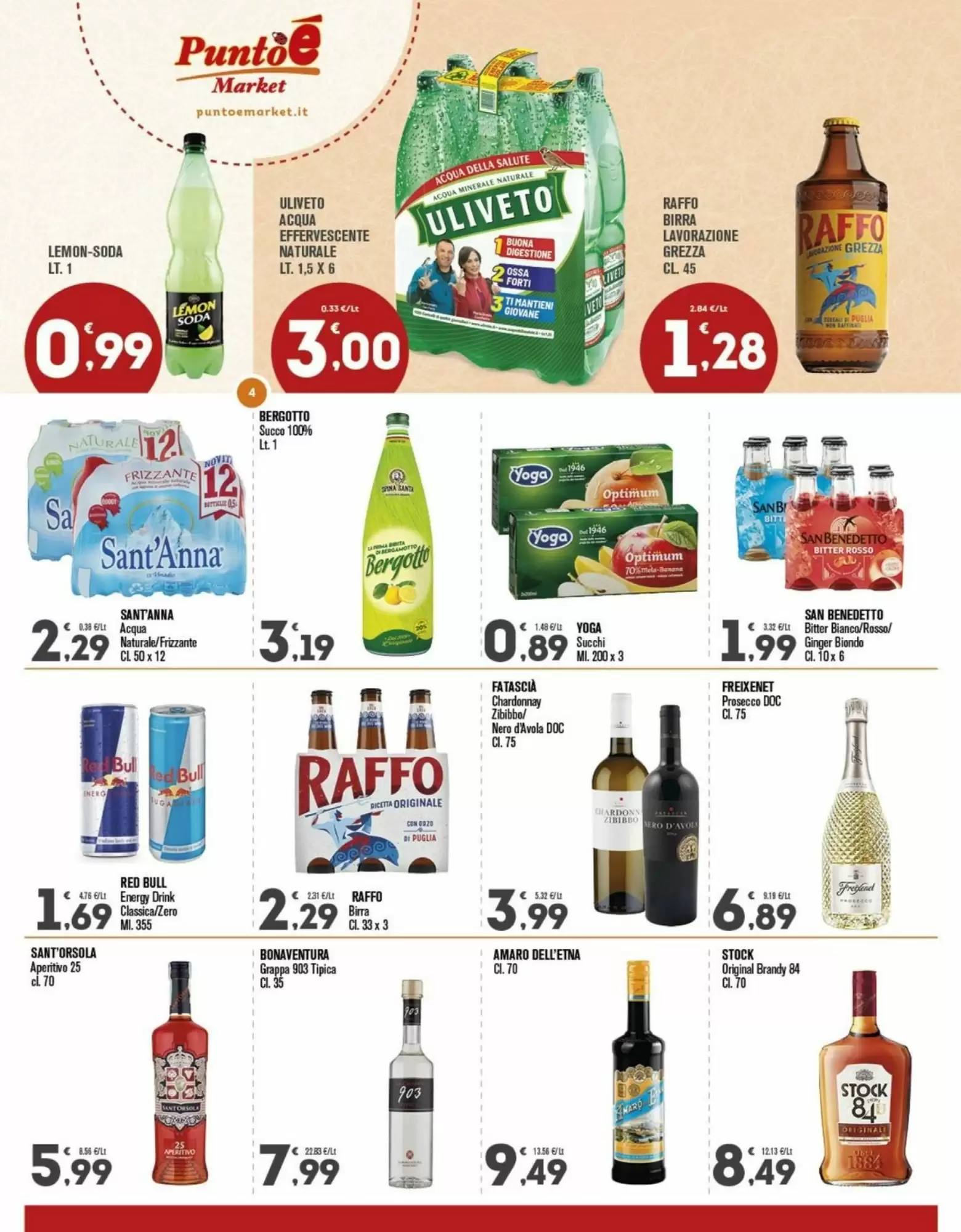 Volantino promozionale Punto é market  valide dal 12/10/2026 - Pagina 4.