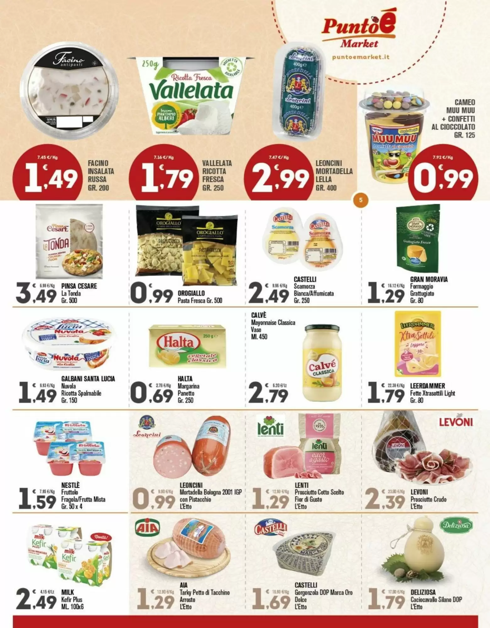 Volantino promozionale Punto é market  valide dal 12/10/2026 - Pagina 5.