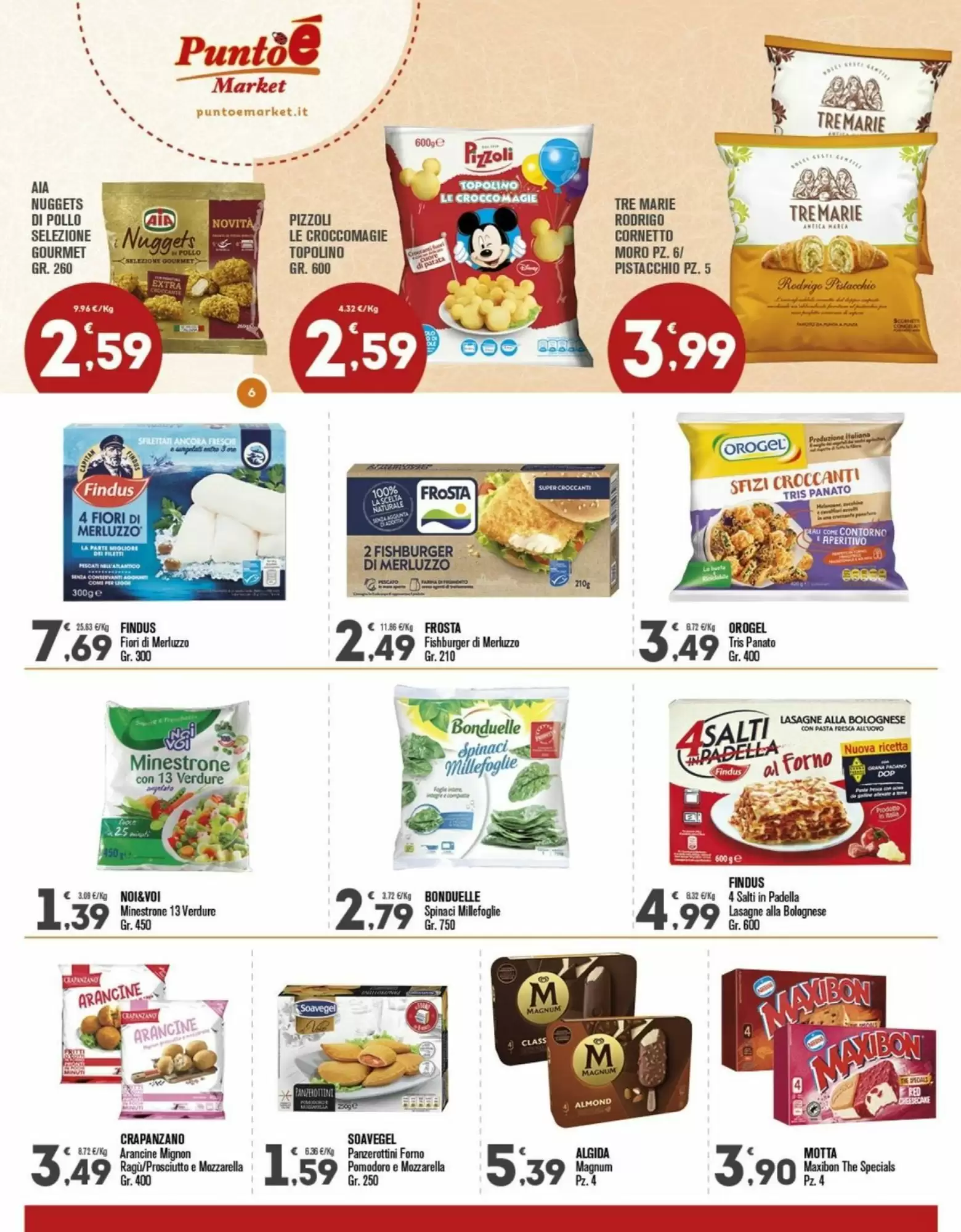 Volantino promozionale Punto é market  valide dal 12/10/2026 - Pagina 6.