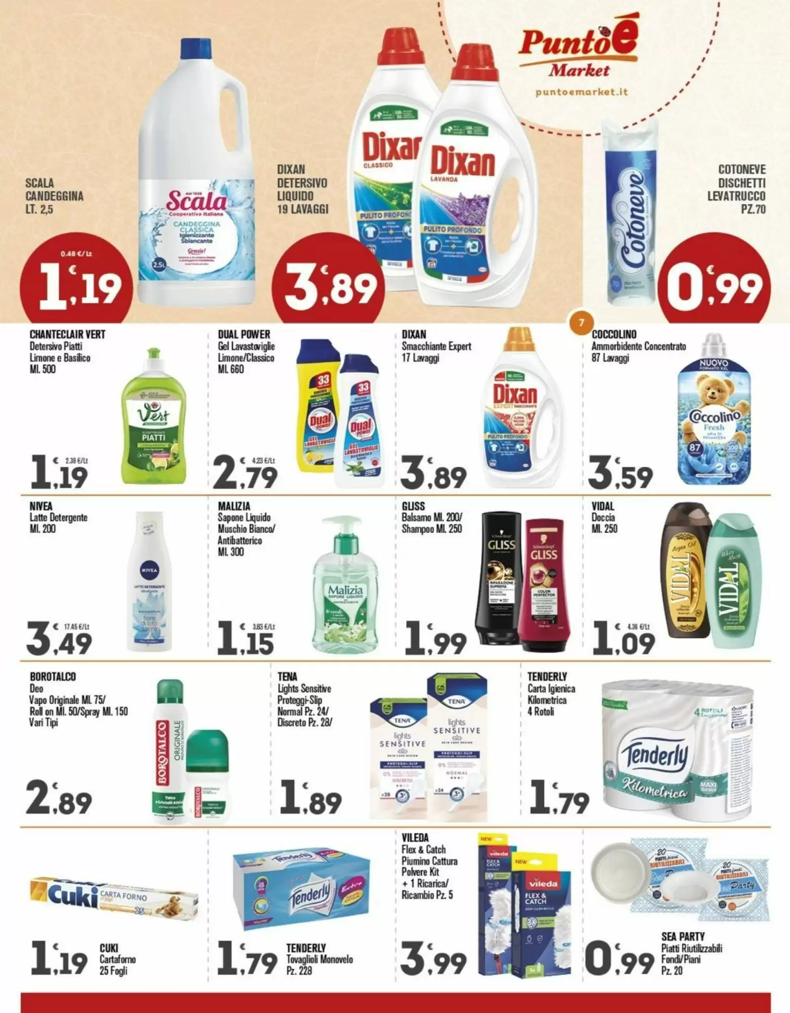 Volantino promozionale Punto é market  valide dal 12/10/2026 - Pagina 7.