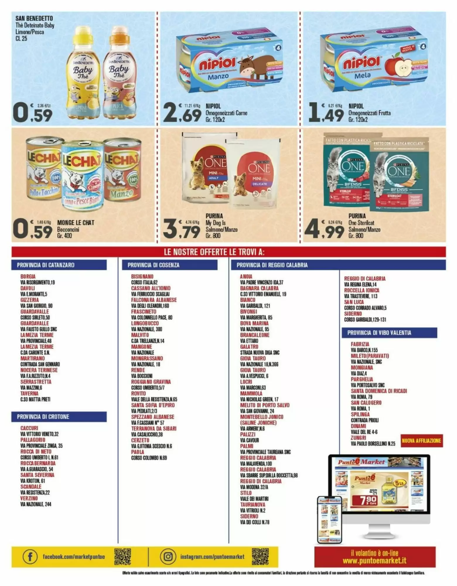 Volantino promozionale Punto é market  valide dal 12/10/2026 - Pagina 8.