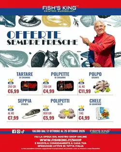 Volantino promozionale Fish's King  valide dal 12/10/2026