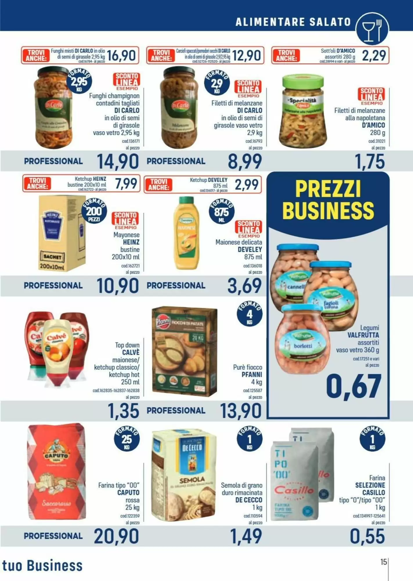 Volantino promozionale Talento Professional Store  valide dal 12/10/2026 - Pagina 15.