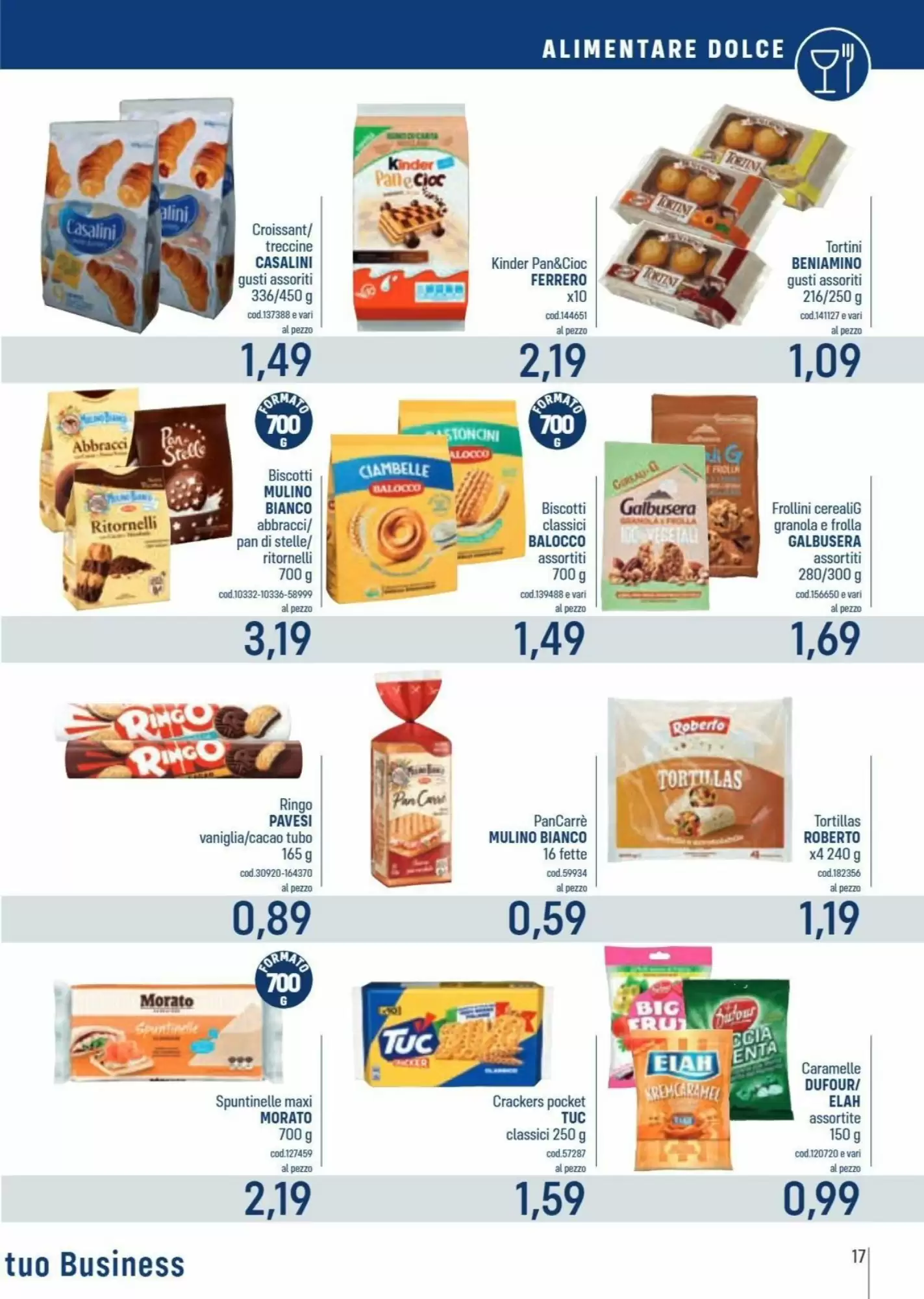 Volantino promozionale Talento Professional Store  valide dal 12/10/2026 - Pagina 17.