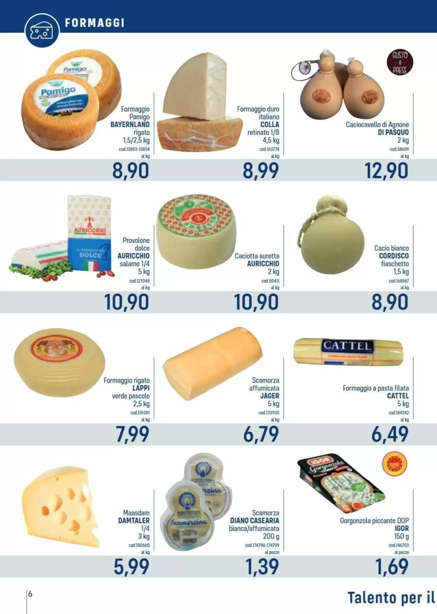 Volantino promozionale Talento Professional Store  valide dal 12/10/2026 - Pagina 6.