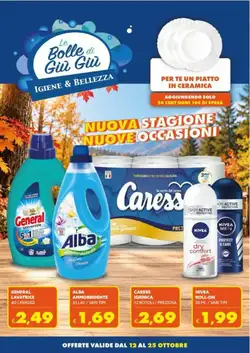 Volantino promozionale Le Bolle di Giù Giù  valide dal 12/10/2026