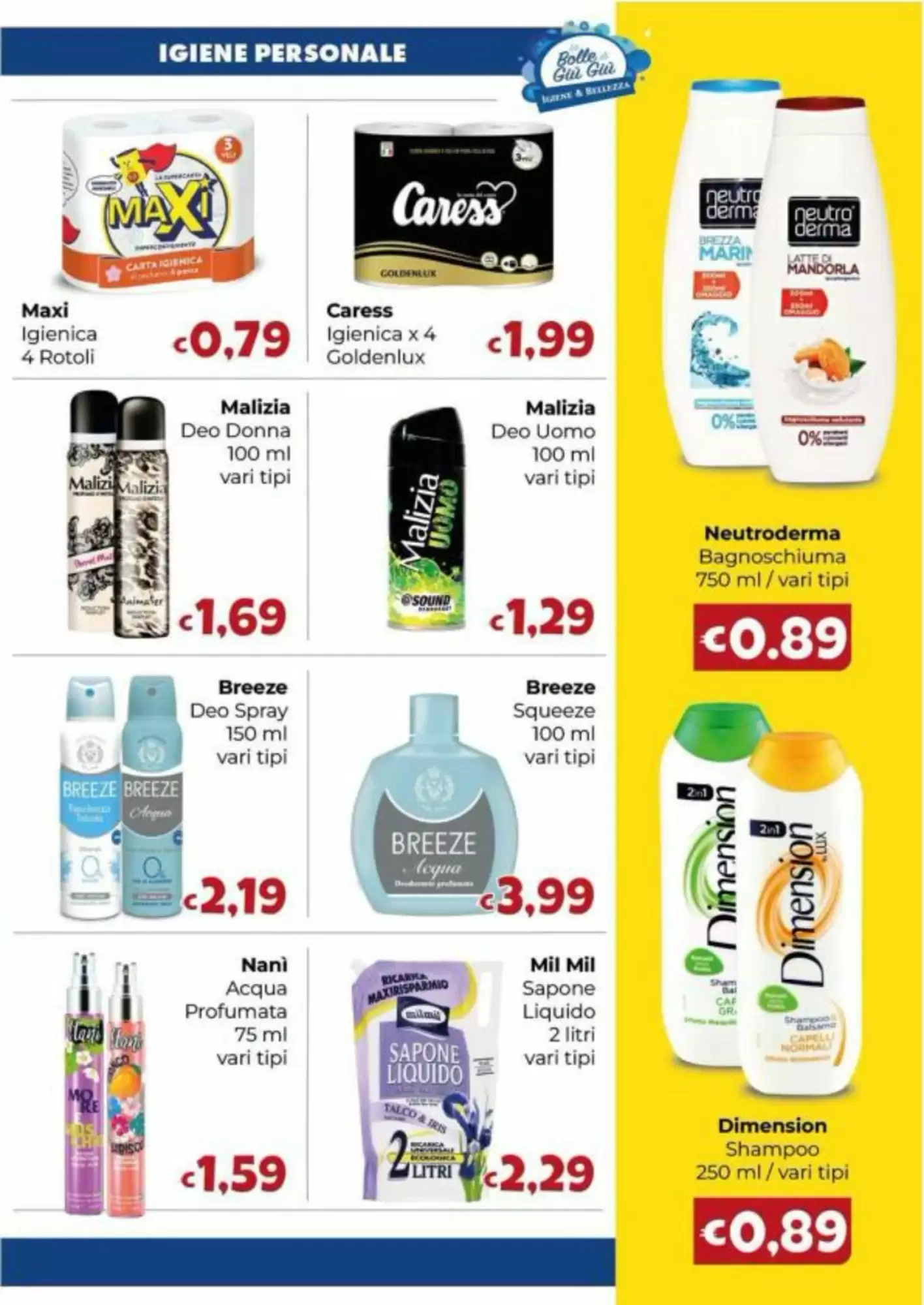 Volantino promozionale Le Bolle di Giù Giù  valide dal 12/10/2026 - Pagina 5.