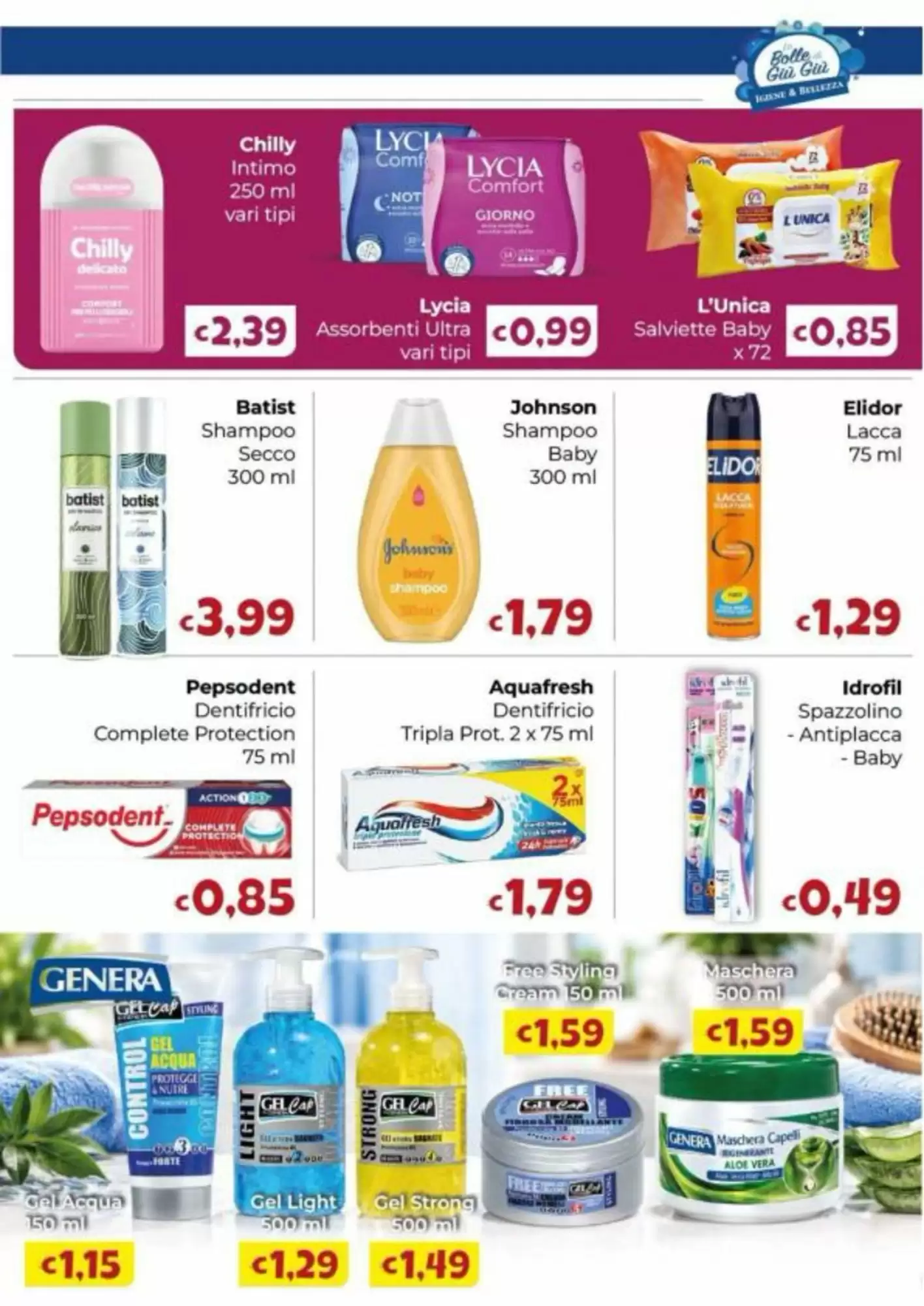 Volantino promozionale Le Bolle di Giù Giù  valide dal 12/10/2026 - Pagina 6.