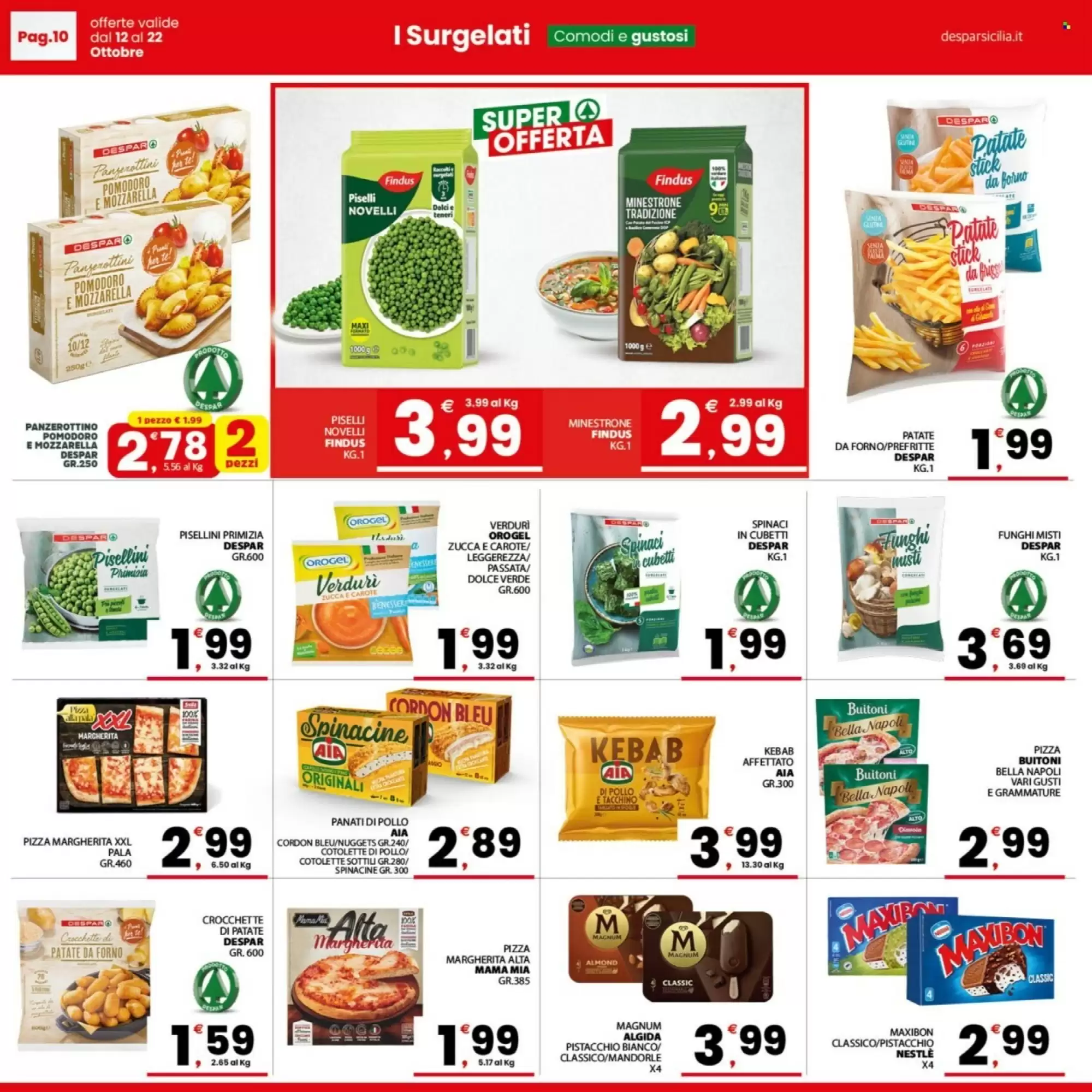 Volantino promozionale Despar Sicilia  valide dal 12/10/2026 - Pagina 10.