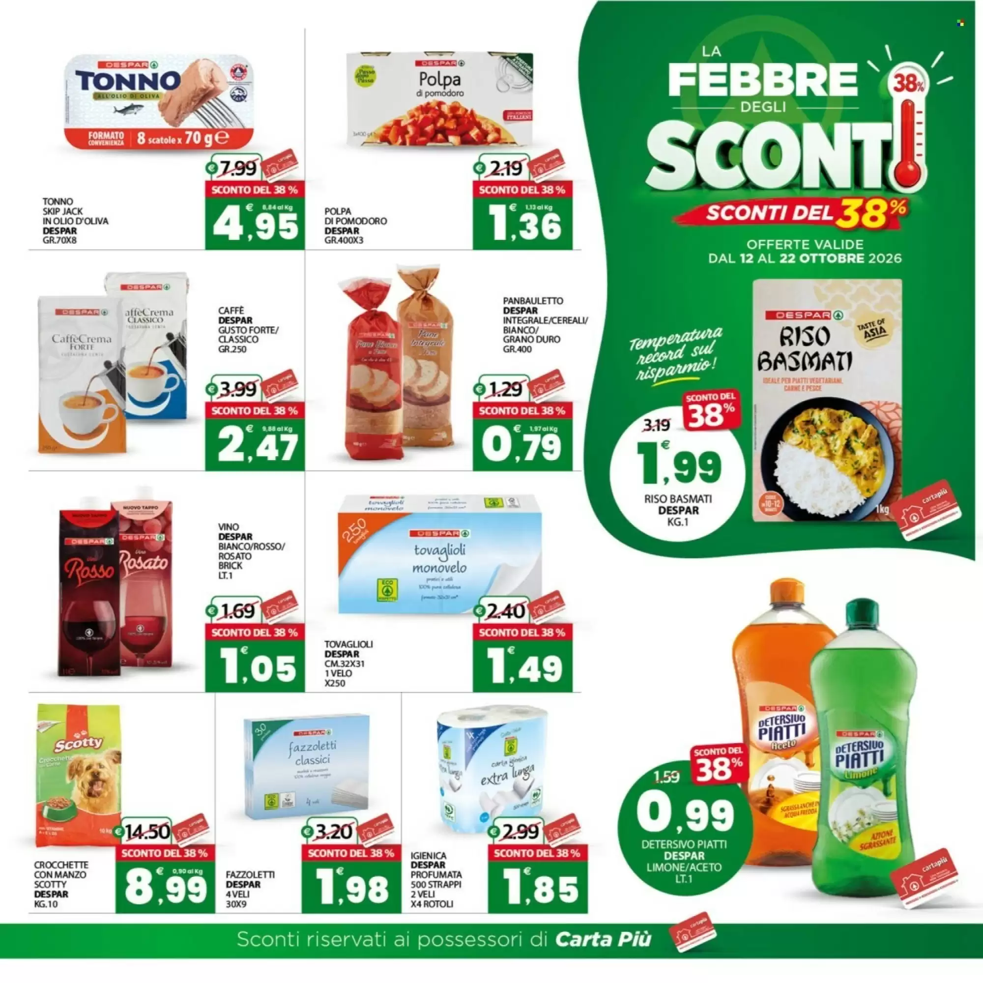 Volantino promozionale Despar Sicilia  valide dal 12/10/2026 - Pagina 13.