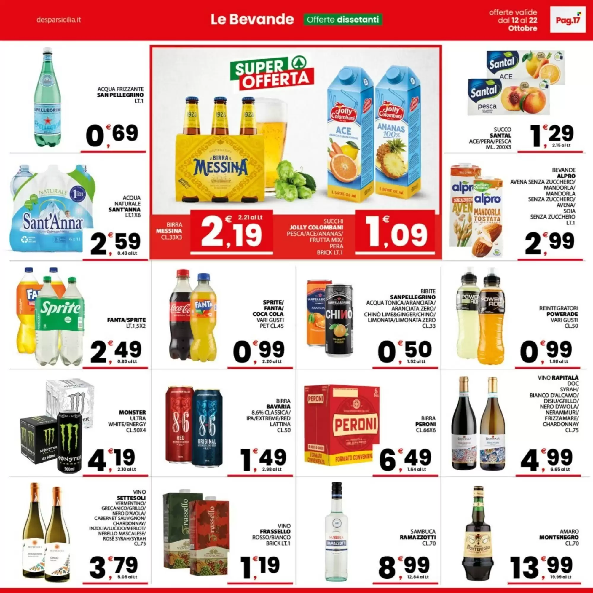 Volantino promozionale Despar Sicilia  valide dal 12/10/2026 - Pagina 17.