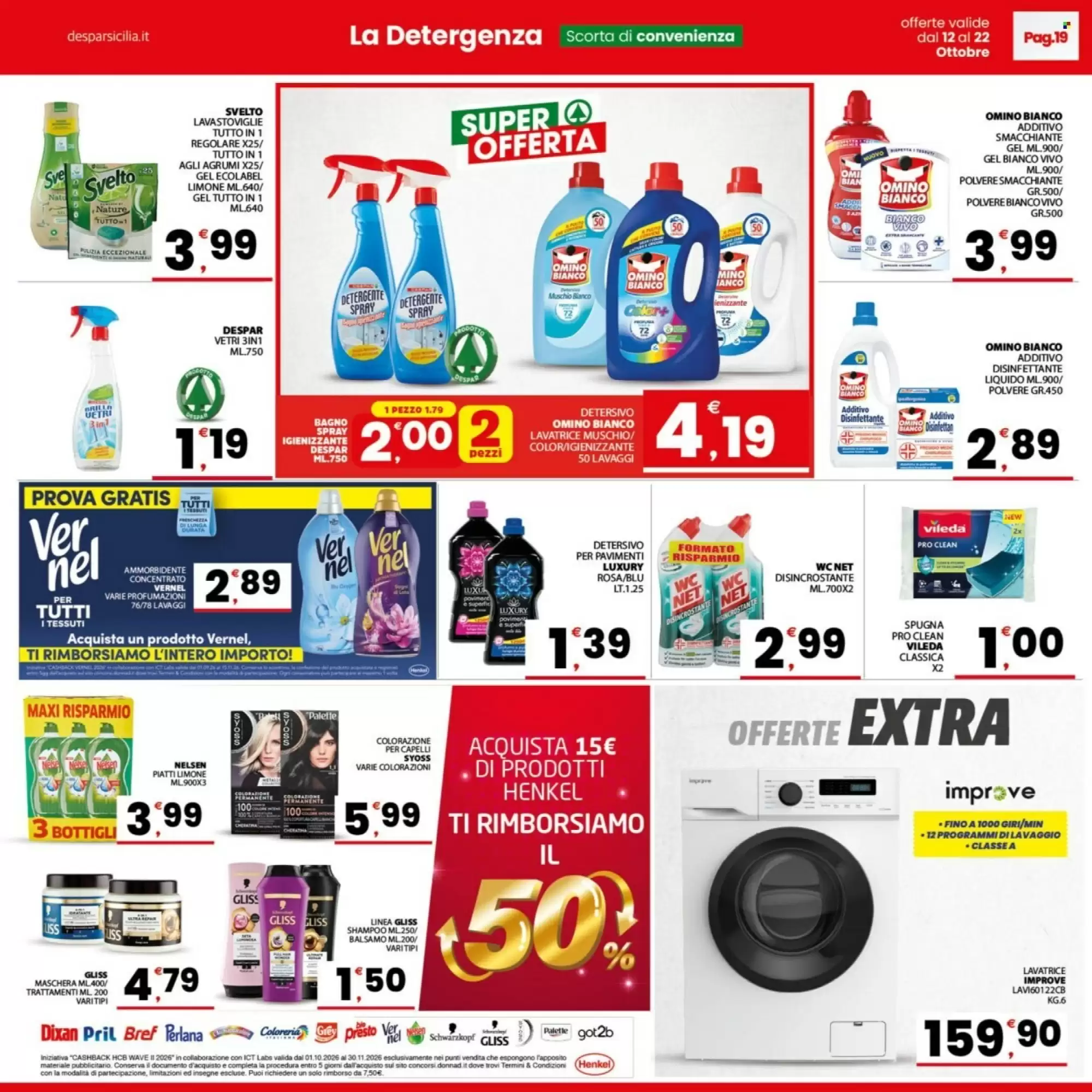 Volantino promozionale Despar Sicilia  valide dal 12/10/2026 - Pagina 19.