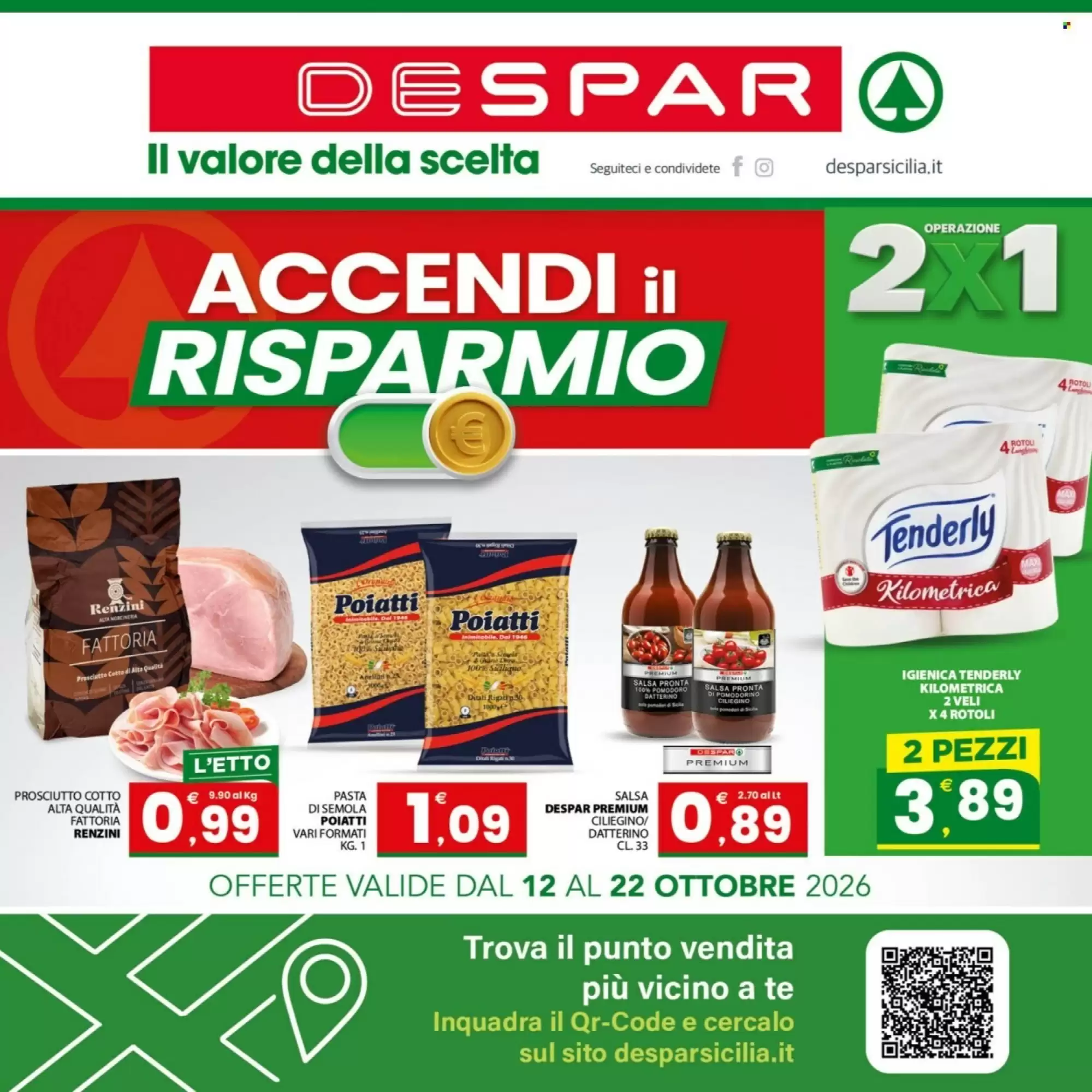 Volantino promozionale Despar Sicilia  valide dal 12/10/2026 - Pagina 20.