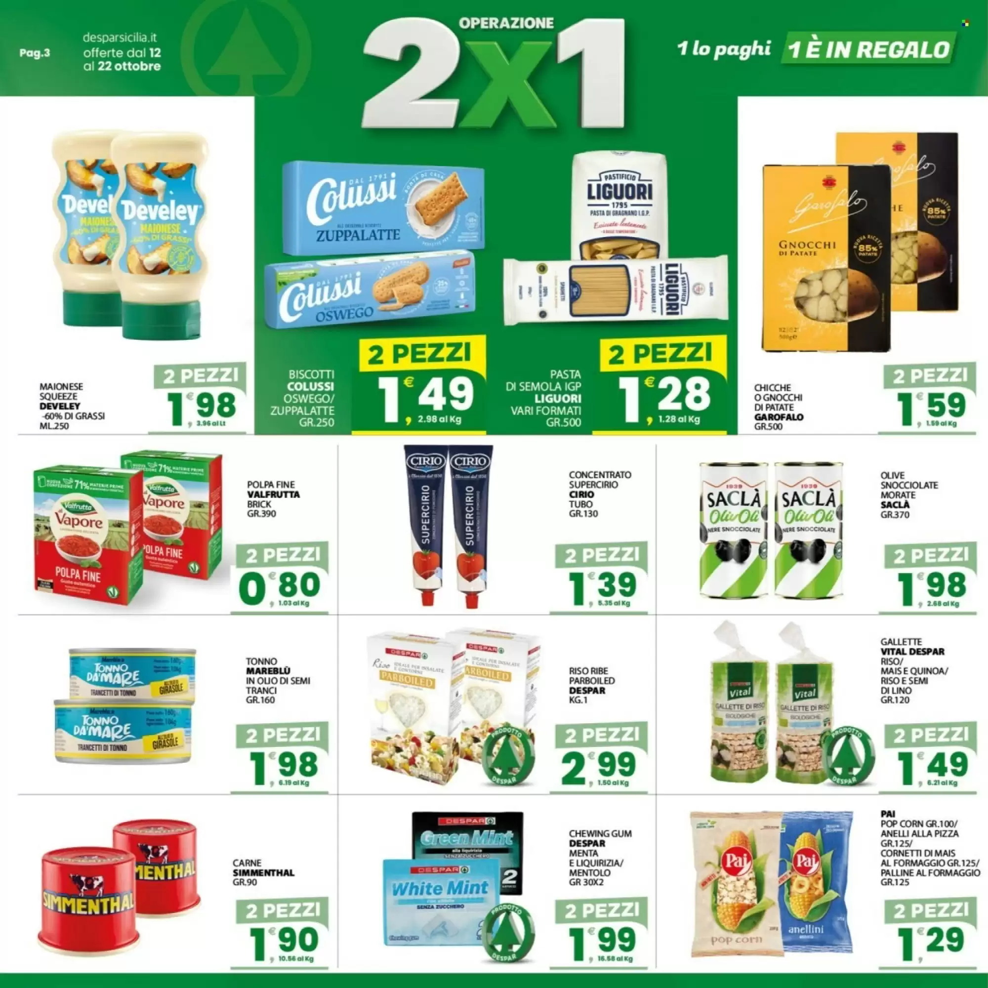Volantino promozionale Despar Sicilia  valide dal 12/10/2026 - Pagina 3.