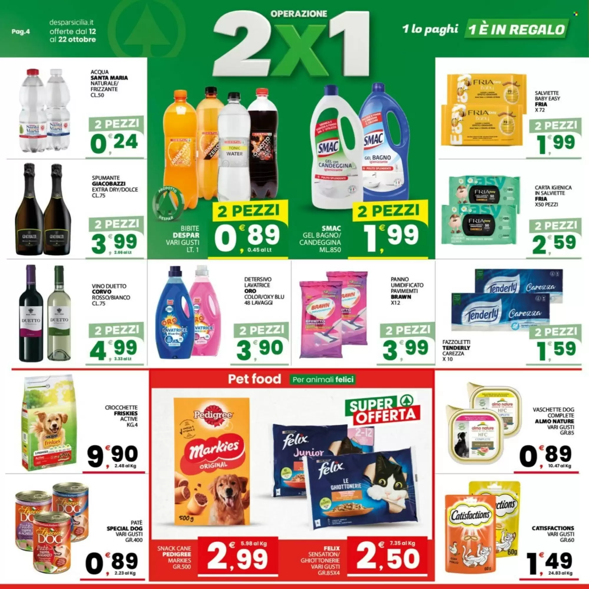 Volantino promozionale Despar Sicilia  valide dal 12/10/2026 - Pagina 4.