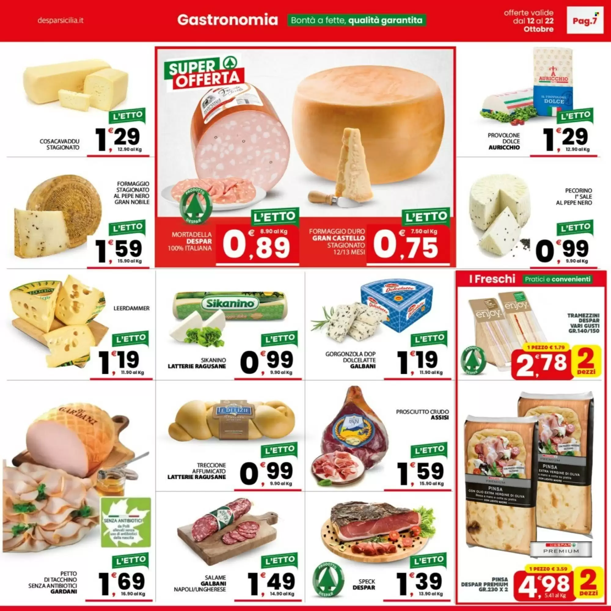 Volantino promozionale Despar Sicilia  valide dal 12/10/2026 - Pagina 7.