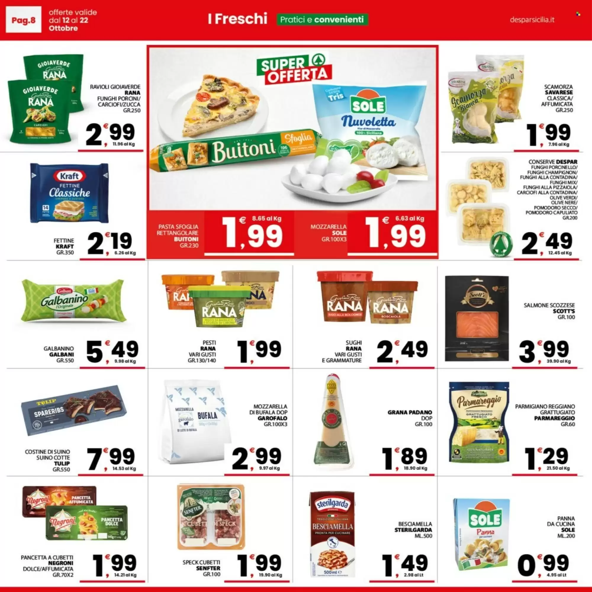 Volantino promozionale Despar Sicilia  valide dal 12/10/2026 - Pagina 8.
