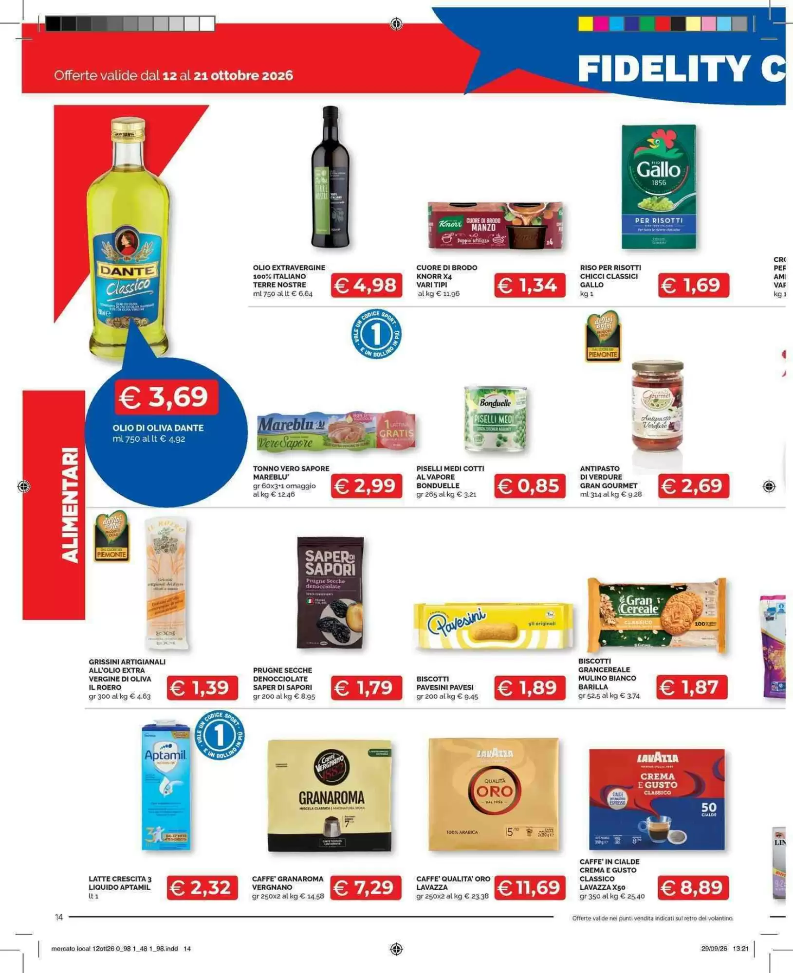 Volantino promozionale Mercatò  valide dal 12/10/2026 - Pagina 14.