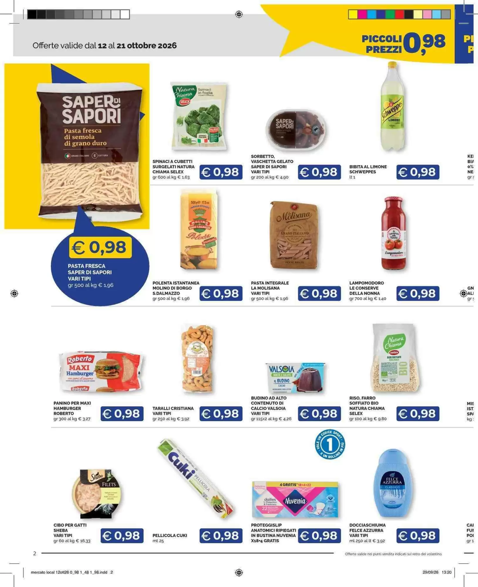 Volantino promozionale Mercatò  valide dal 12/10/2026 - Pagina 2.