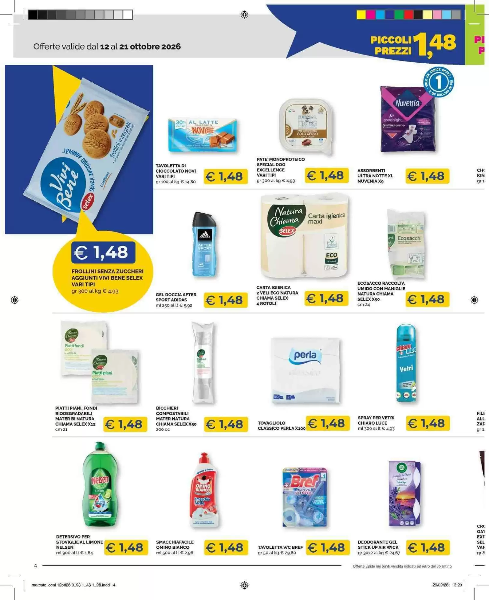 Volantino promozionale Mercatò  valide dal 12/10/2026 - Pagina 4.