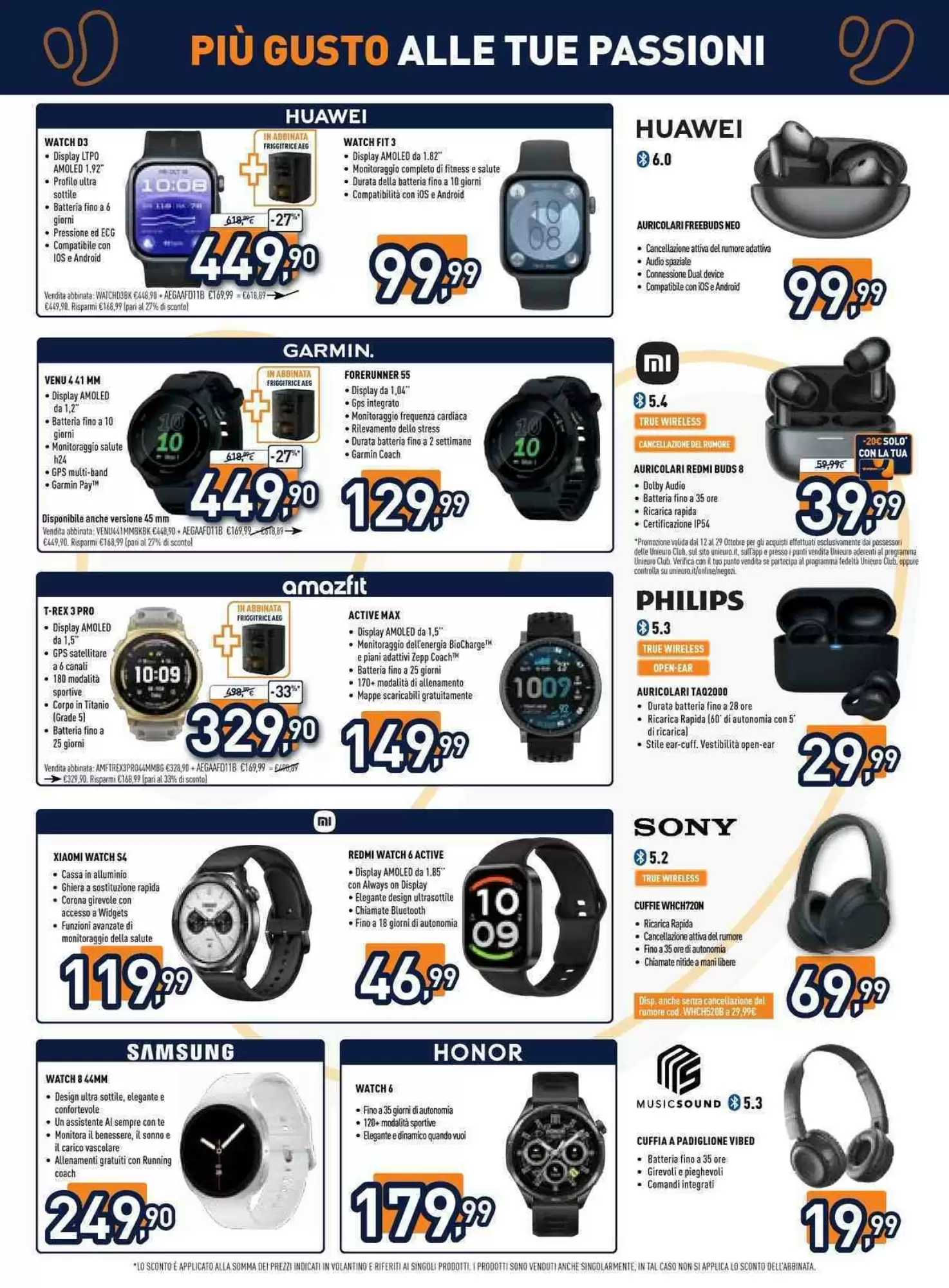 Volantino promozionale Unieuro  valide dal 12/10/2026 - Pagina 11.