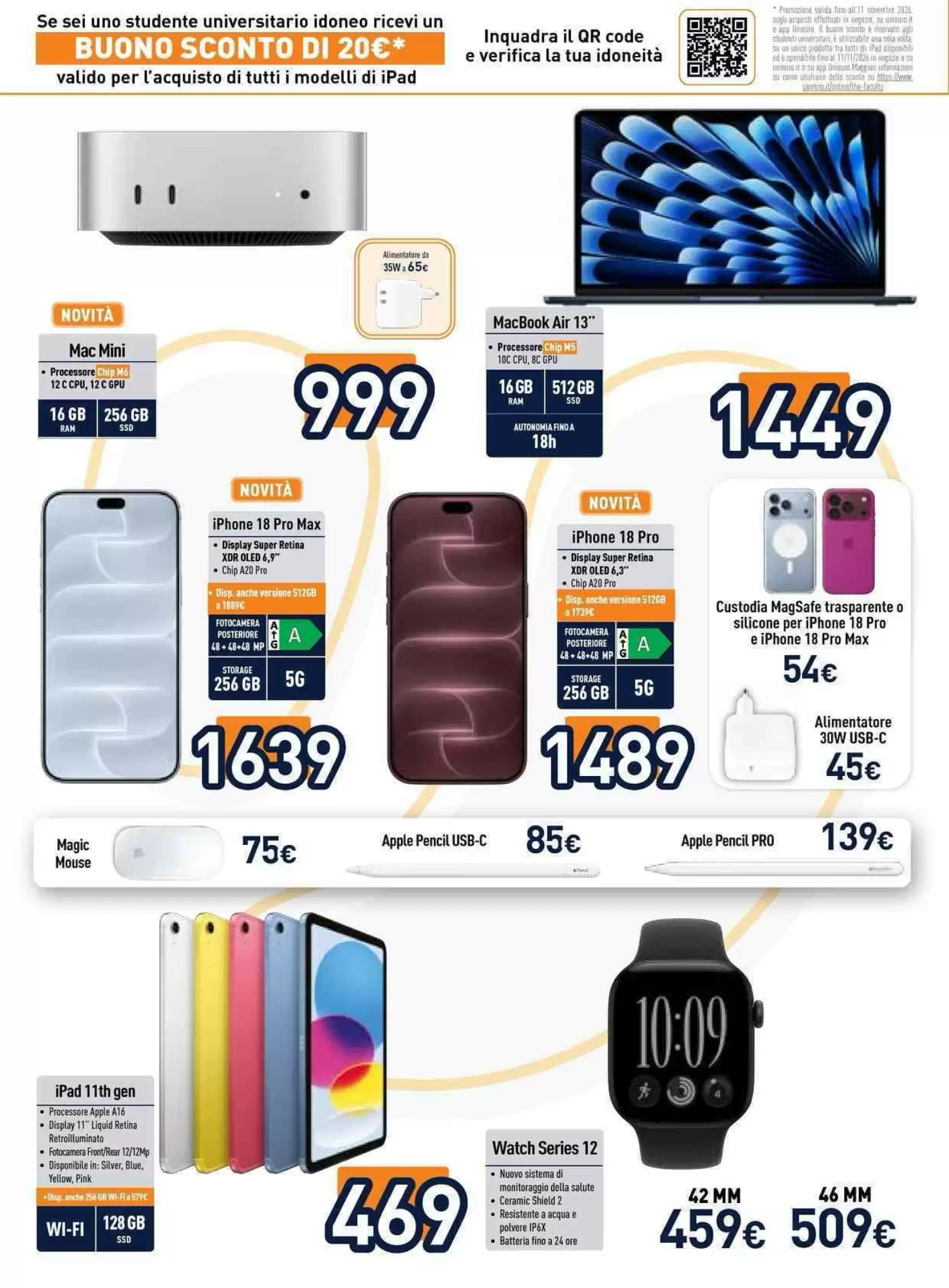 Volantino promozionale Unieuro  valide dal 12/10/2026 - Pagina 12.