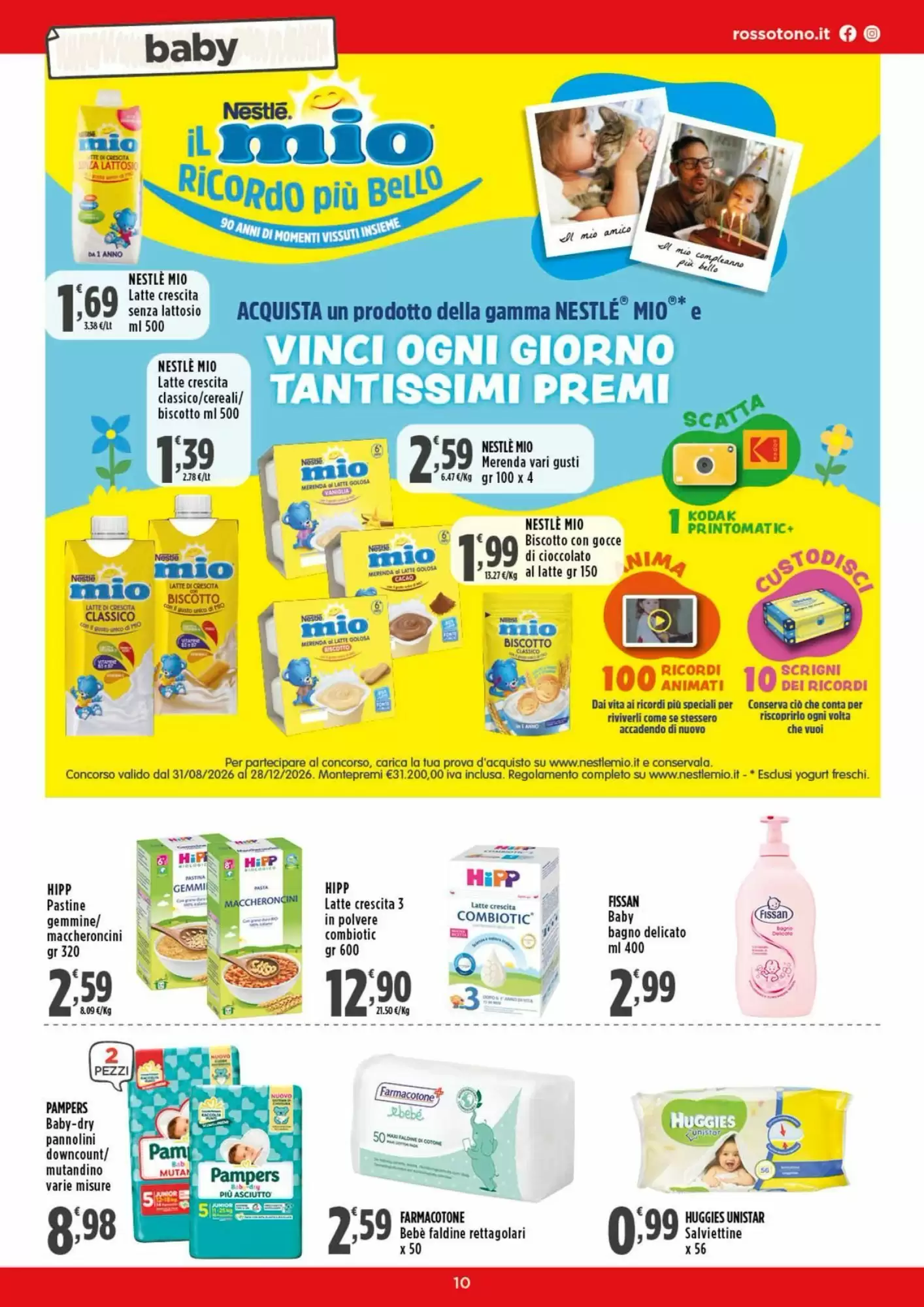 Volantino promozionale Rossotono  valide dal 12/10/2026 - Pagina 10.