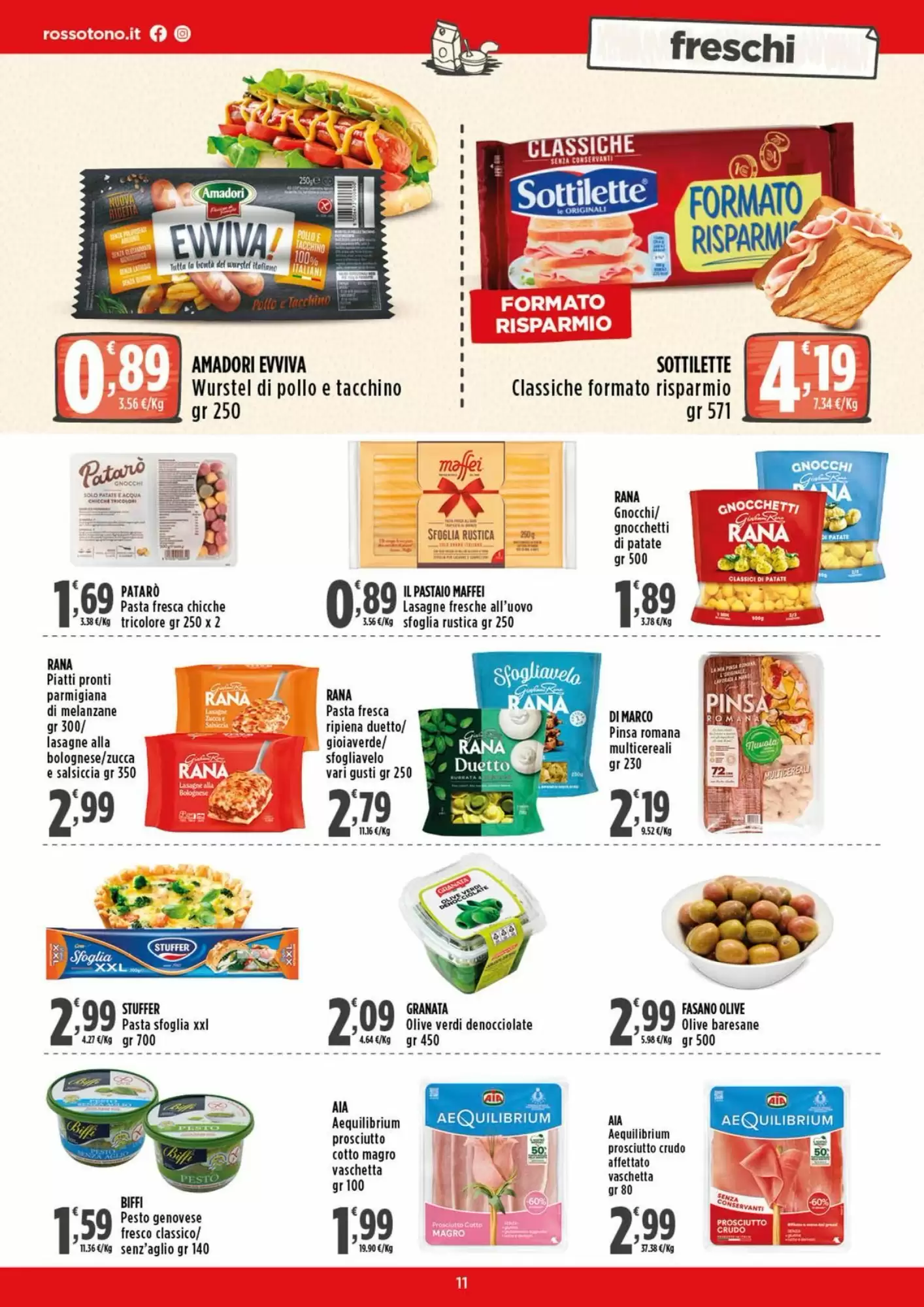 Volantino promozionale Rossotono  valide dal 12/10/2026 - Pagina 11.