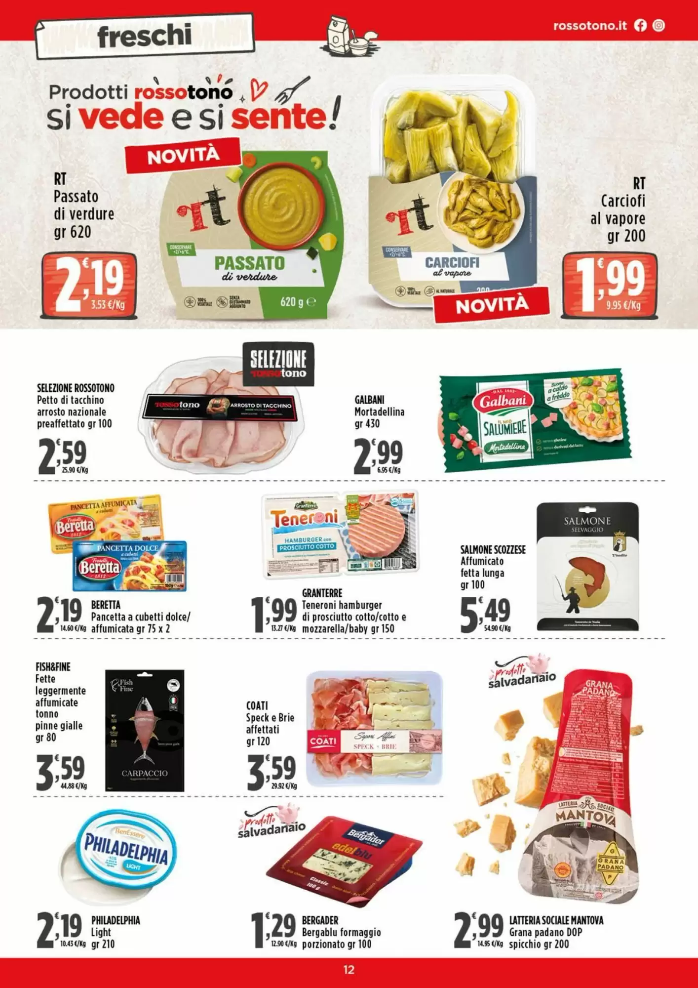 Volantino promozionale Rossotono  valide dal 12/10/2026 - Pagina 12.