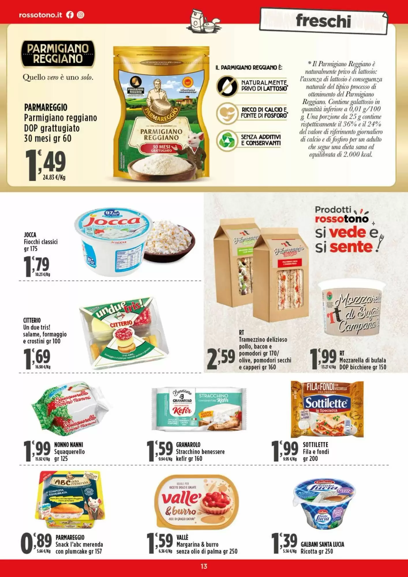 Volantino promozionale Rossotono  valide dal 12/10/2026 - Pagina 13.