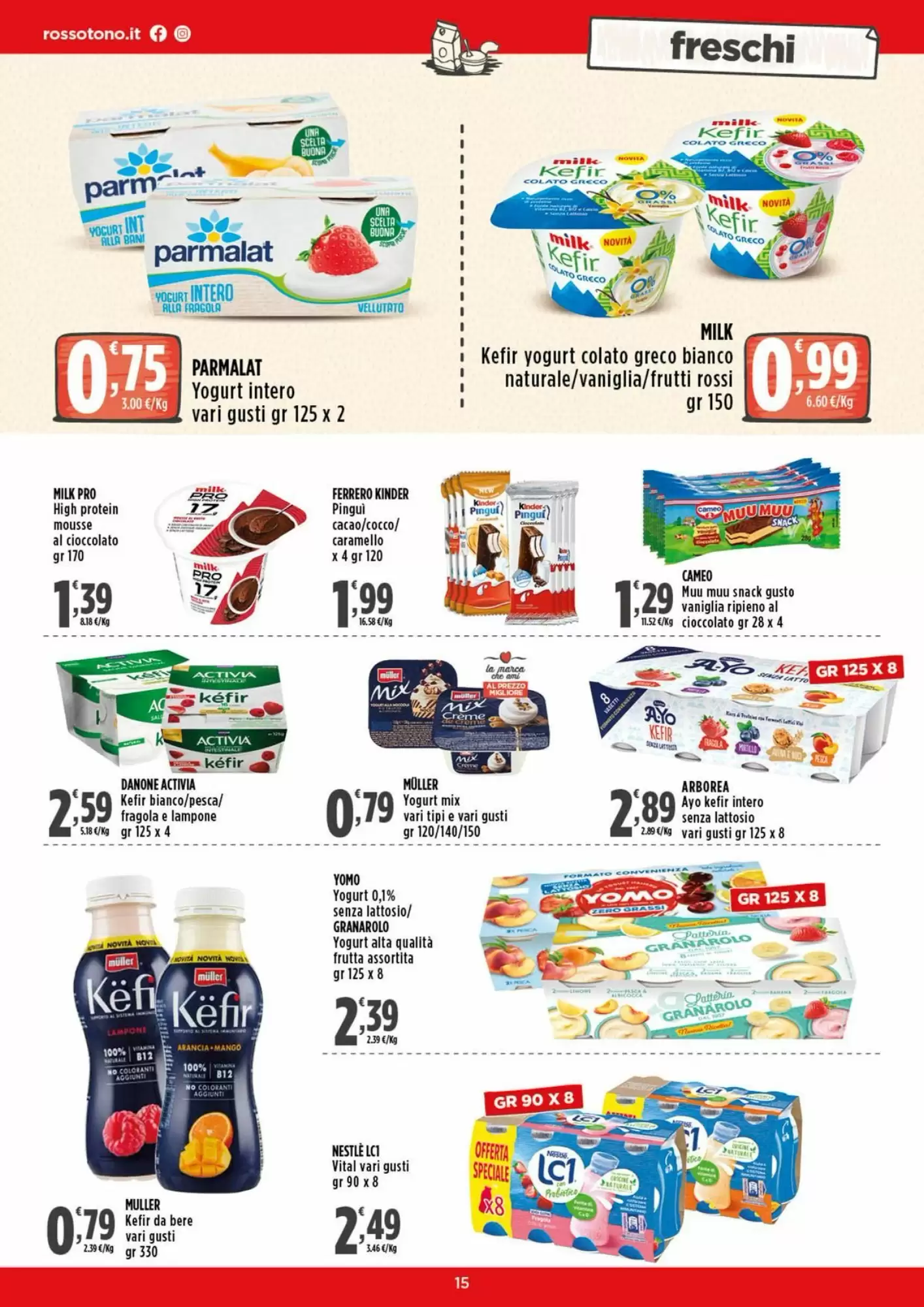 Volantino promozionale Rossotono  valide dal 12/10/2026 - Pagina 15.