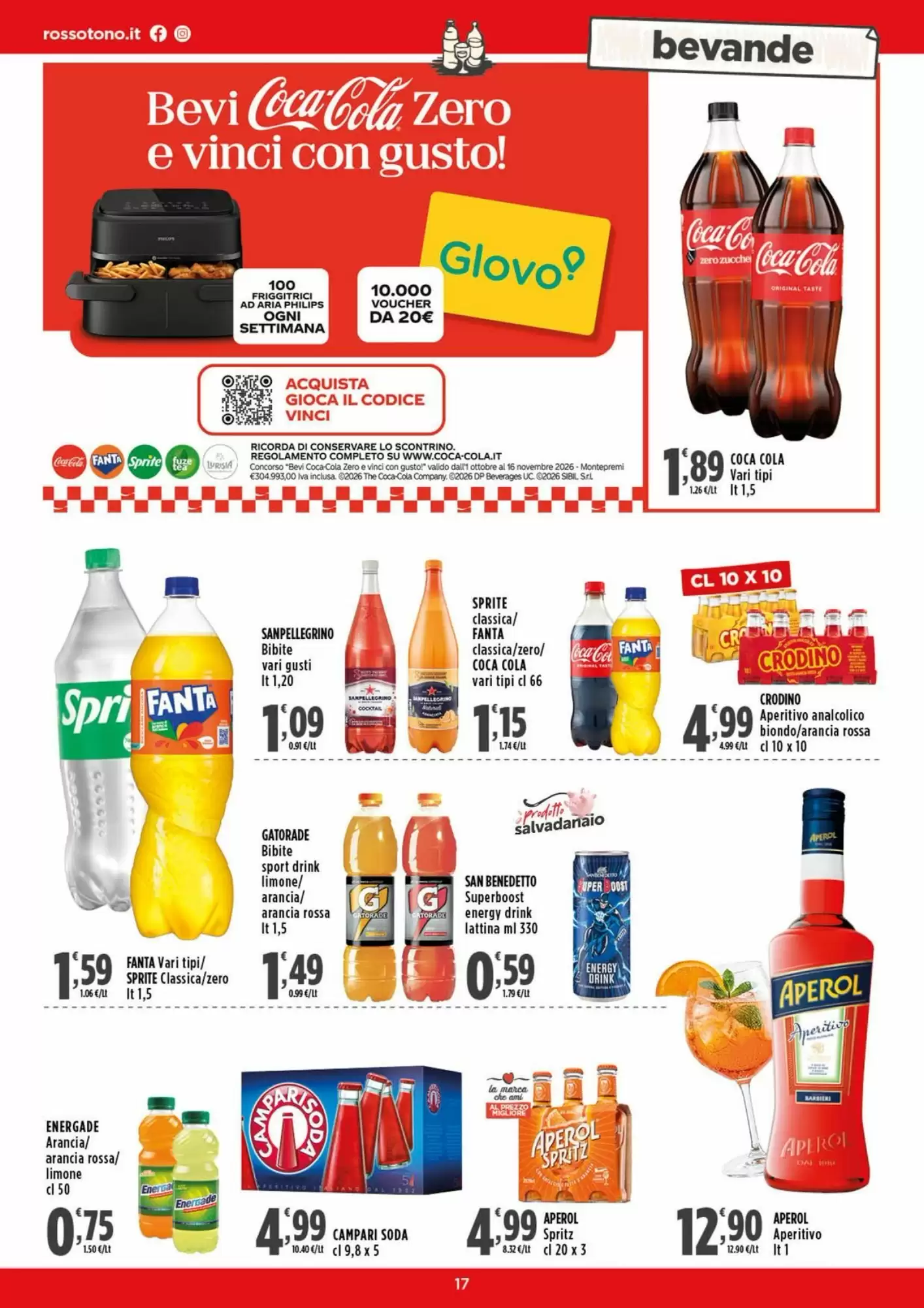 Volantino promozionale Rossotono  valide dal 12/10/2026 - Pagina 17.