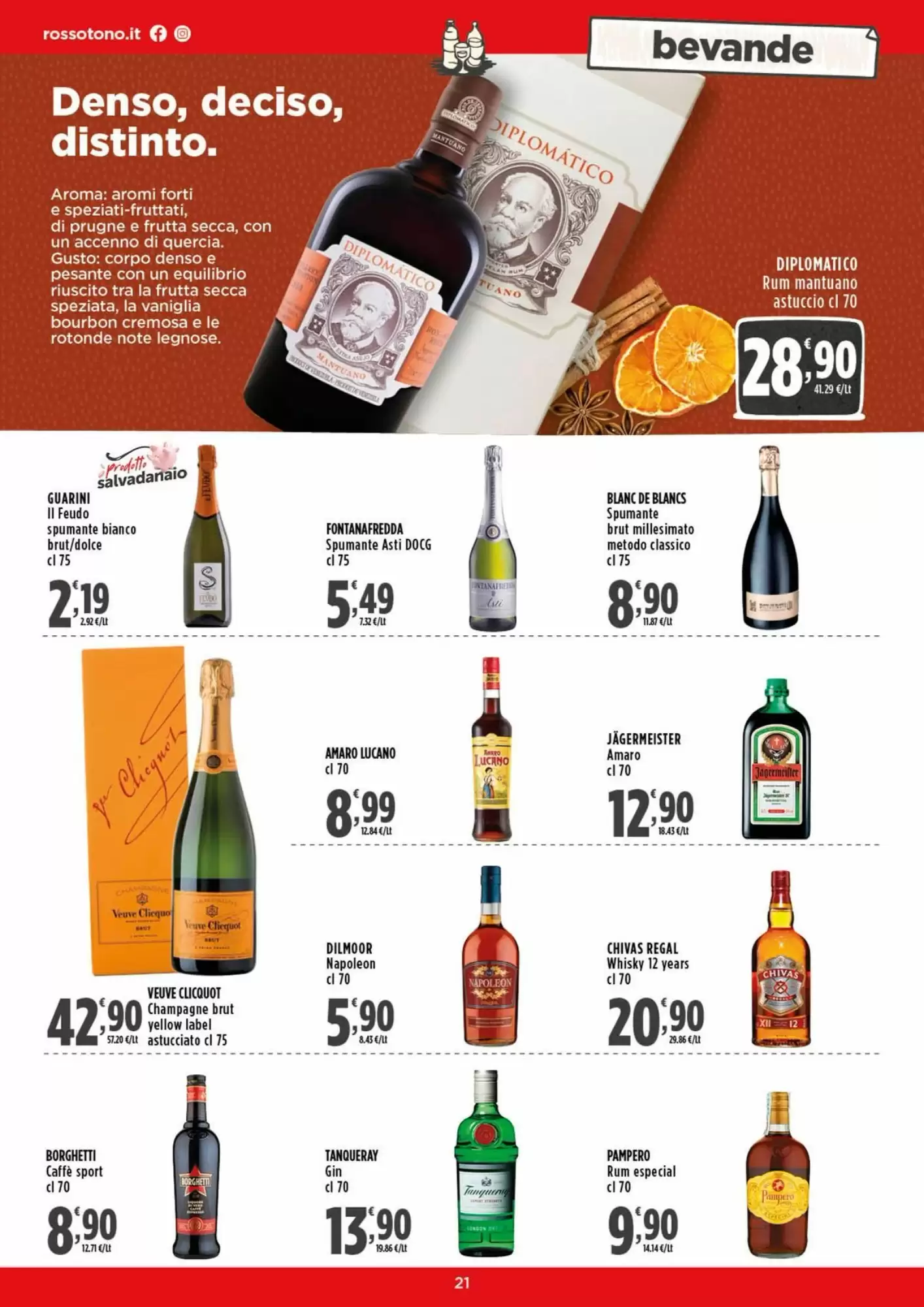 Volantino promozionale Rossotono  valide dal 12/10/2026 - Pagina 21.