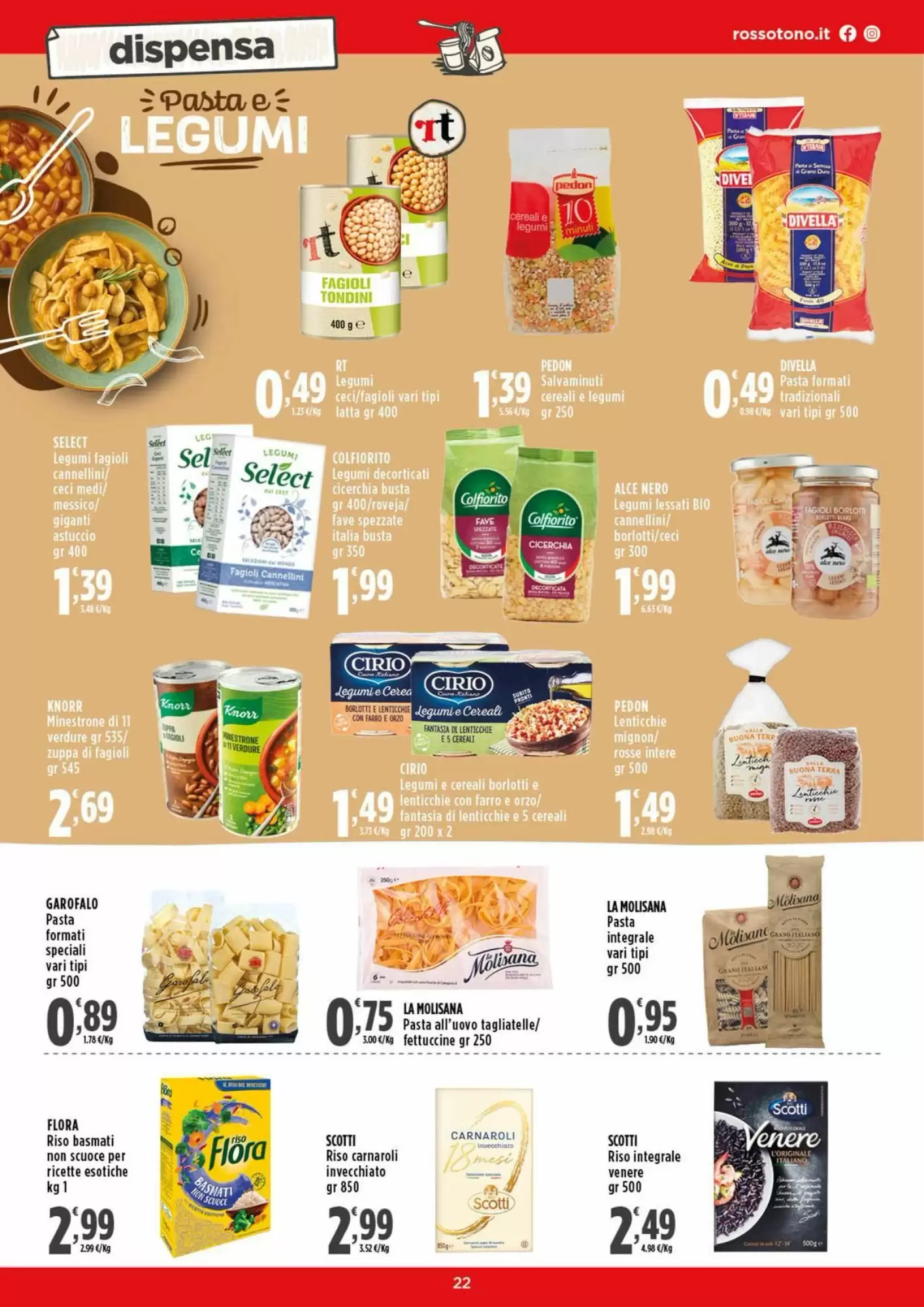 Volantino promozionale Rossotono  valide dal 12/10/2026 - Pagina 22.