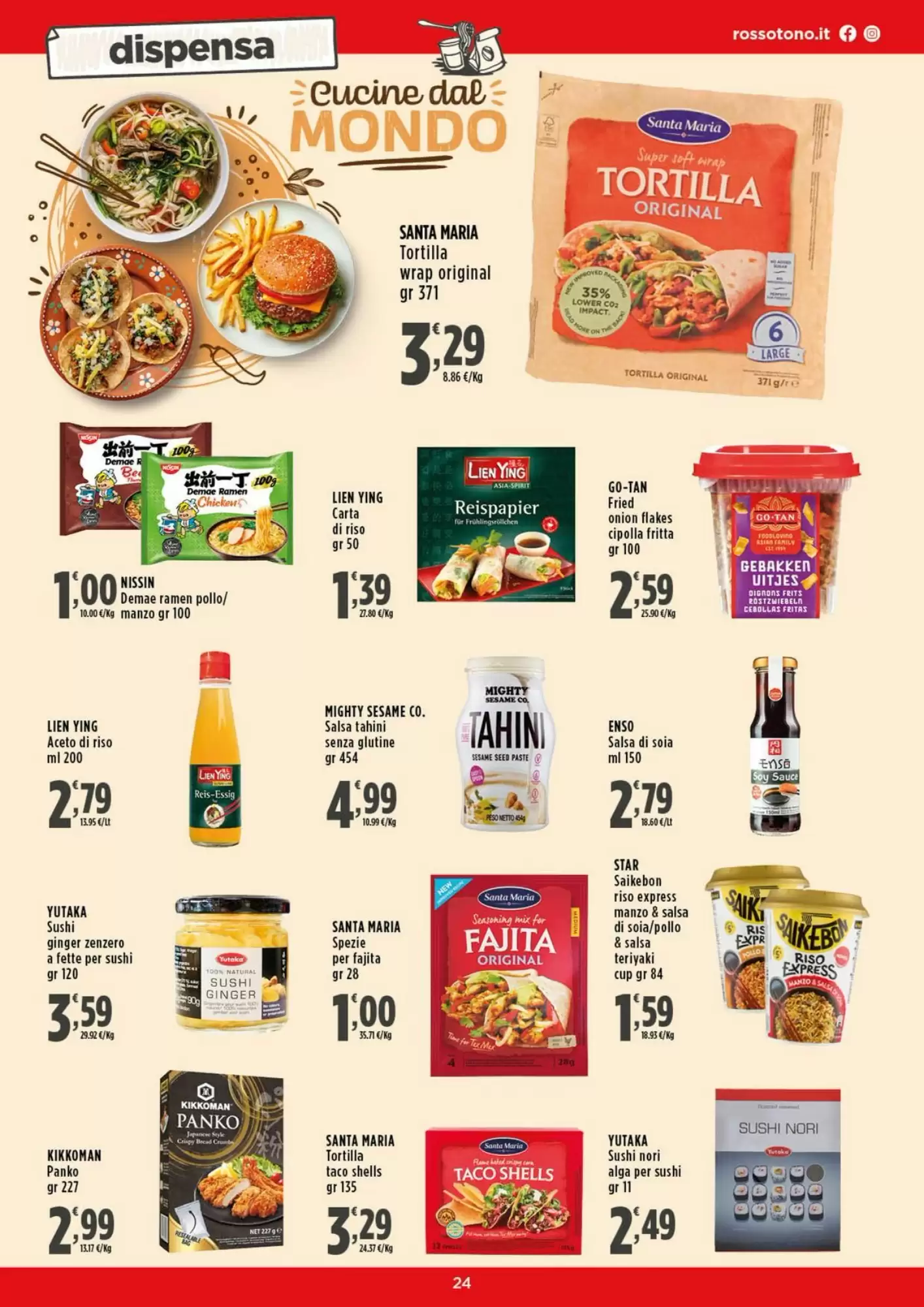 Volantino promozionale Rossotono  valide dal 12/10/2026 - Pagina 24.