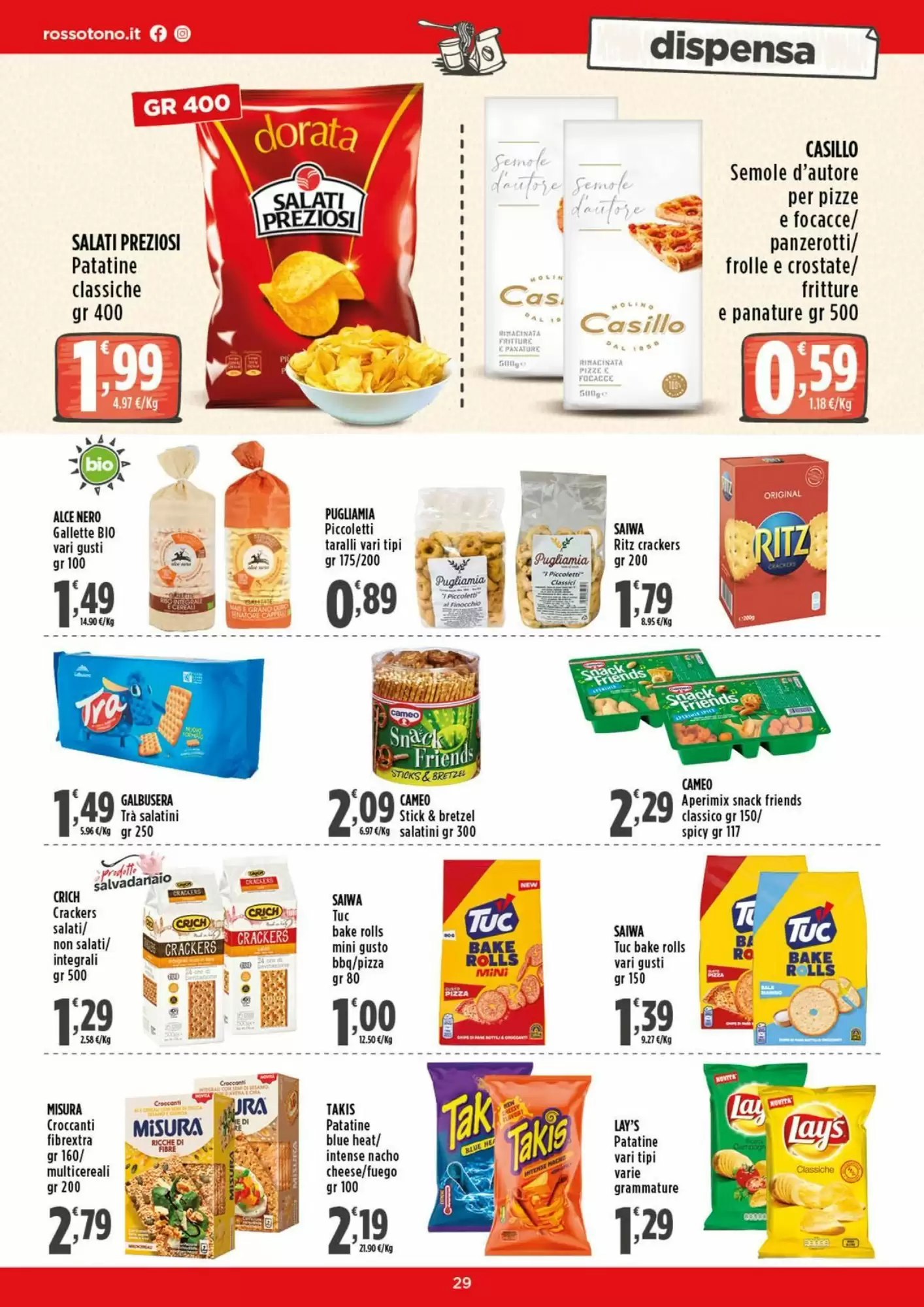 Volantino promozionale Rossotono  valide dal 12/10/2026 - Pagina 29.