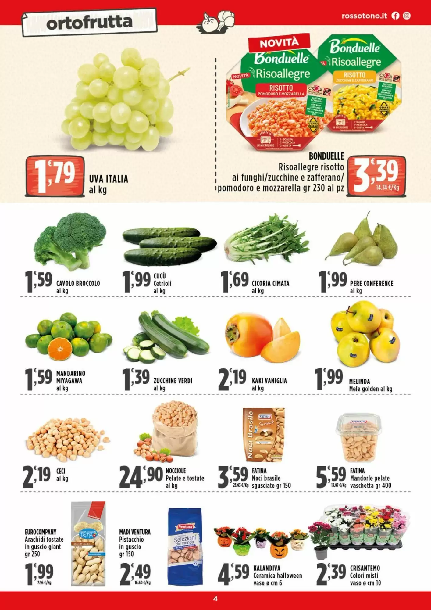 Volantino promozionale Rossotono  valide dal 12/10/2026 - Pagina 4.
