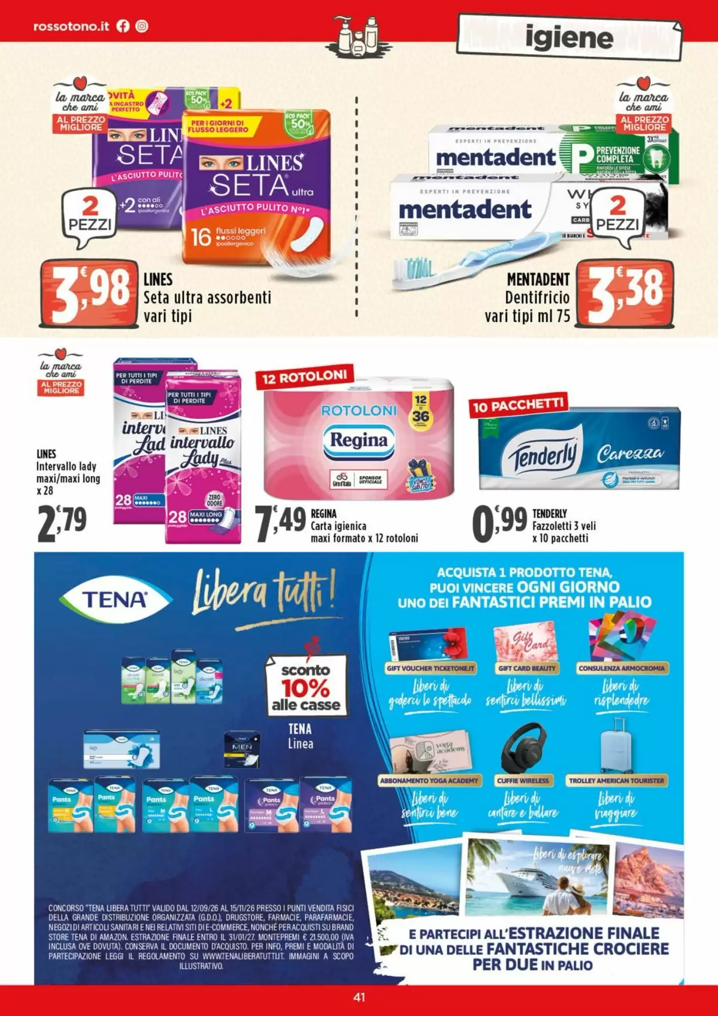 Volantino promozionale Rossotono  valide dal 12/10/2026 - Pagina 41.