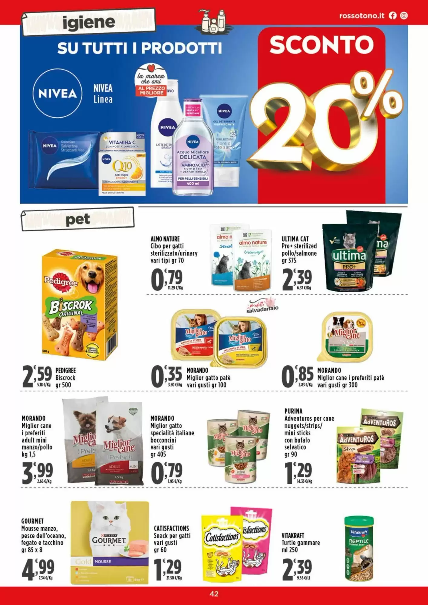 Volantino promozionale Rossotono  valide dal 12/10/2026 - Pagina 42.