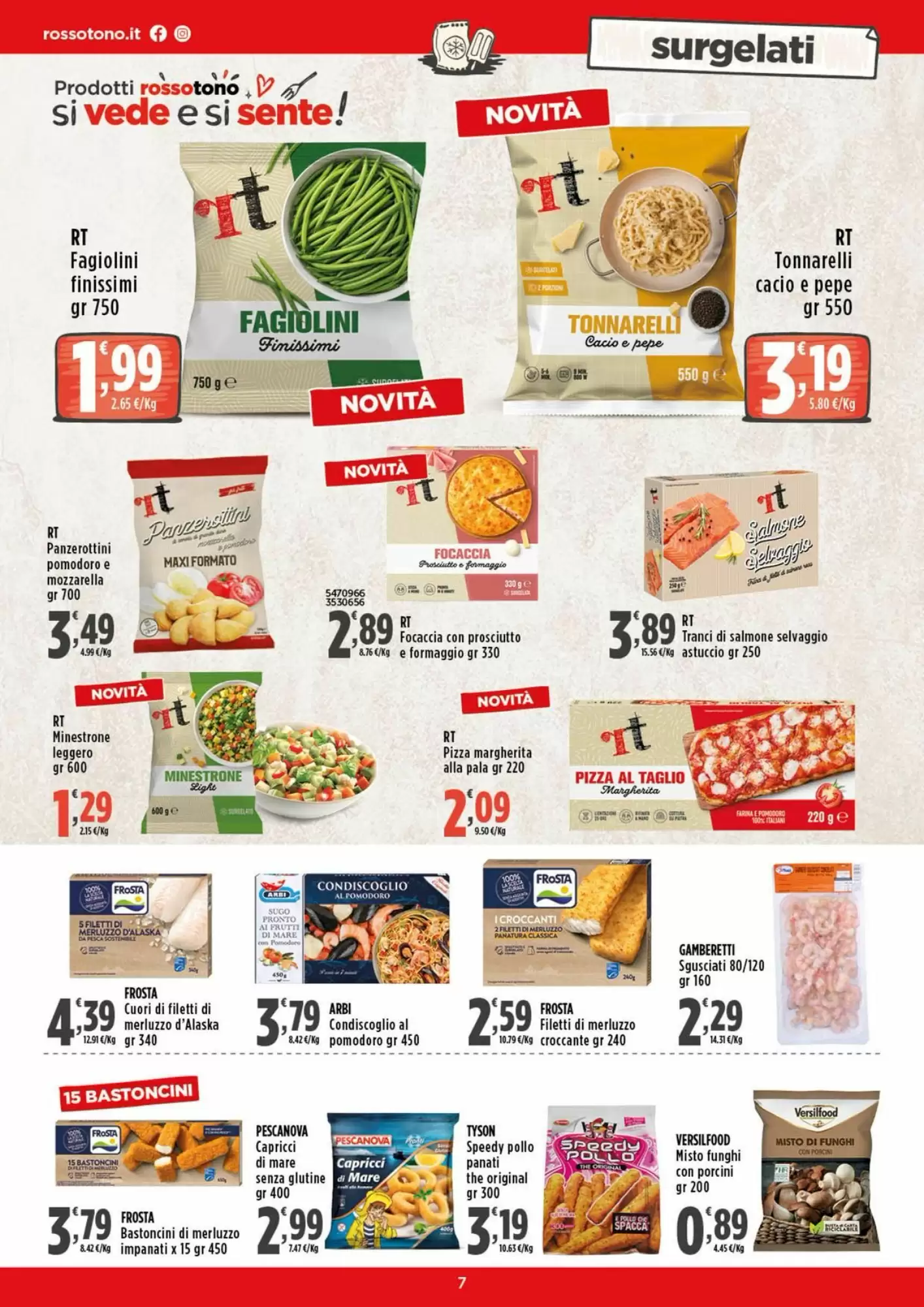 Volantino promozionale Rossotono  valide dal 12/10/2026 - Pagina 7.