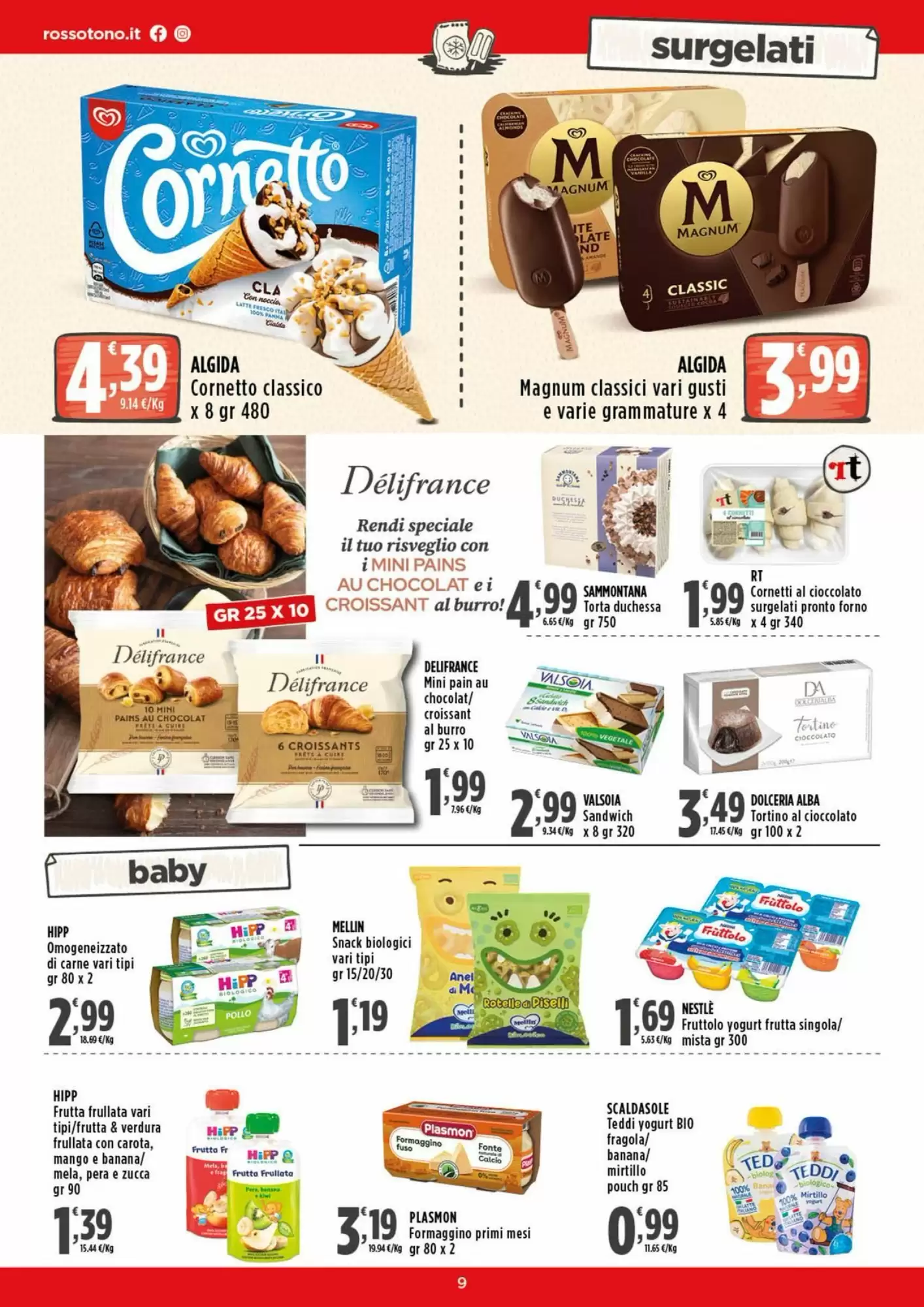 Volantino promozionale Rossotono  valide dal 12/10/2026 - Pagina 9.