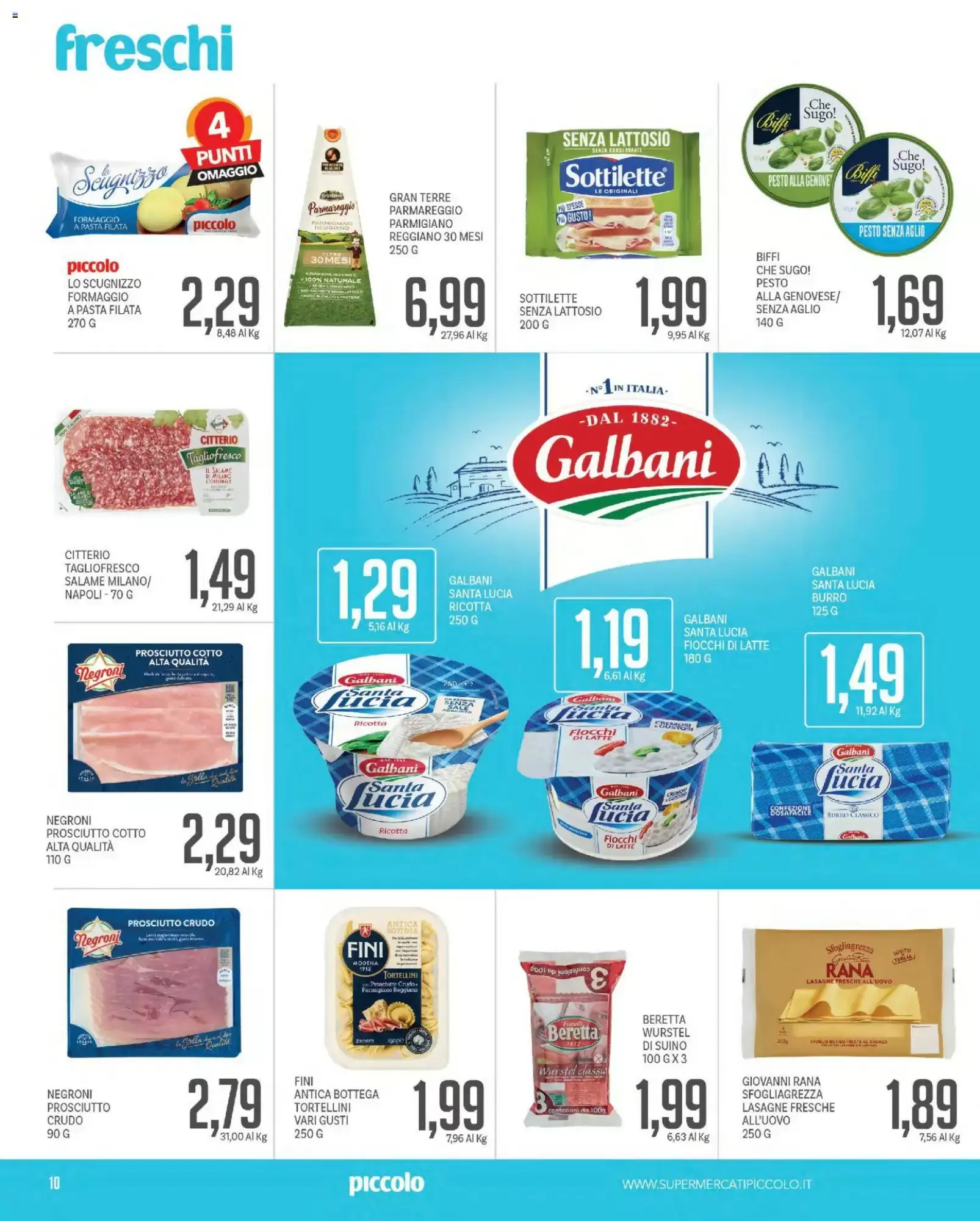 Volantino promozionale Supermercati Piccolo  valide dal 12/10/2026 - Pagina 10.
